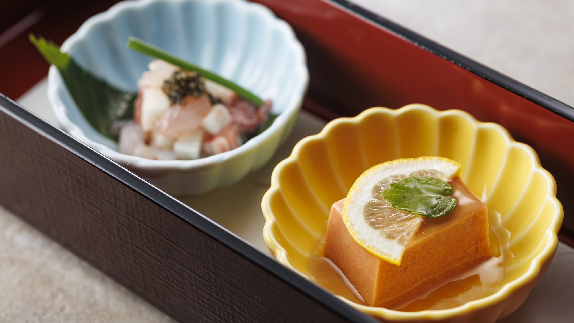 3.1～5.31【季節の会席】前菜一例