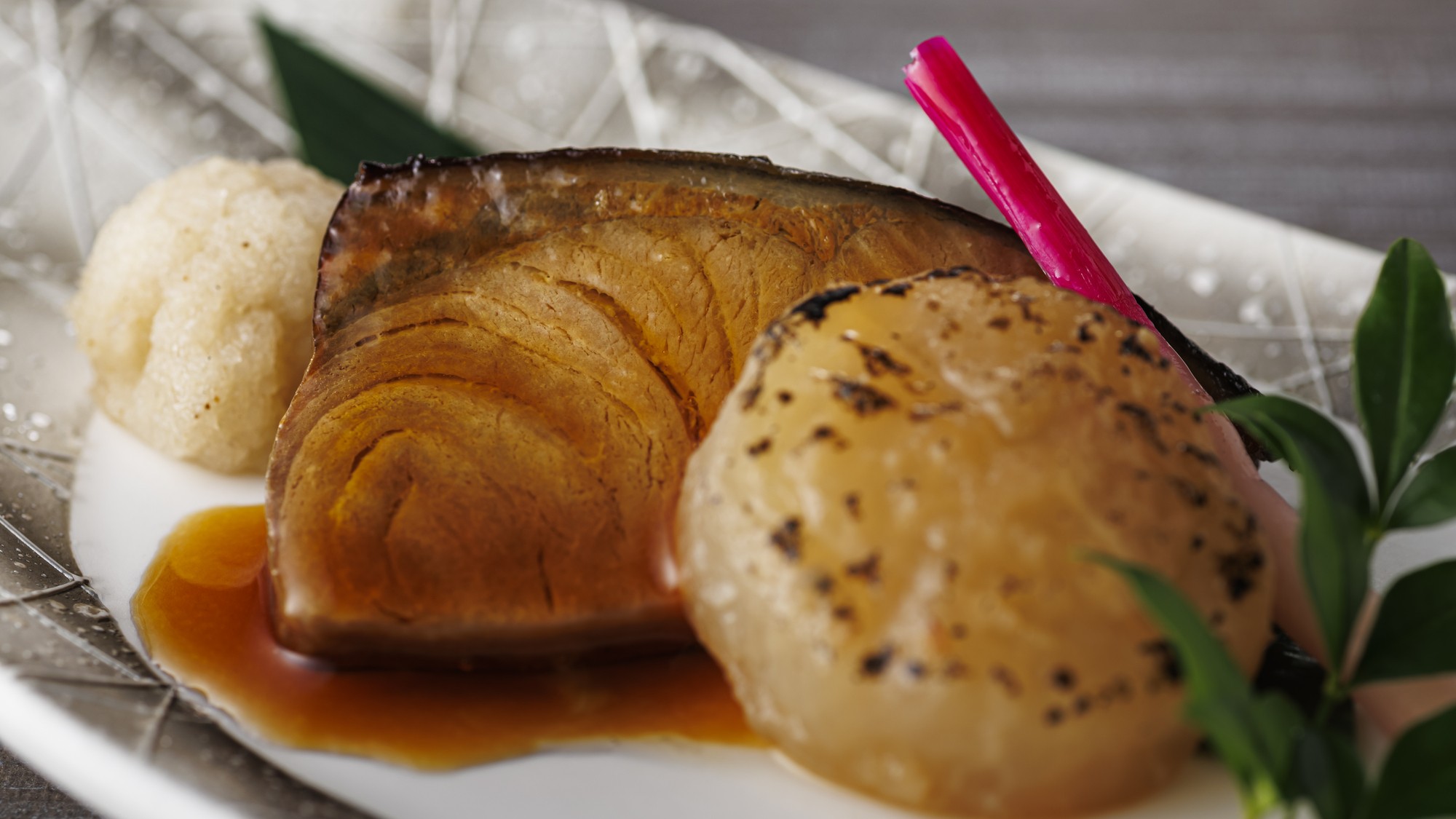 12/1～2/28【季節の会席】鰤大根重ね焼き