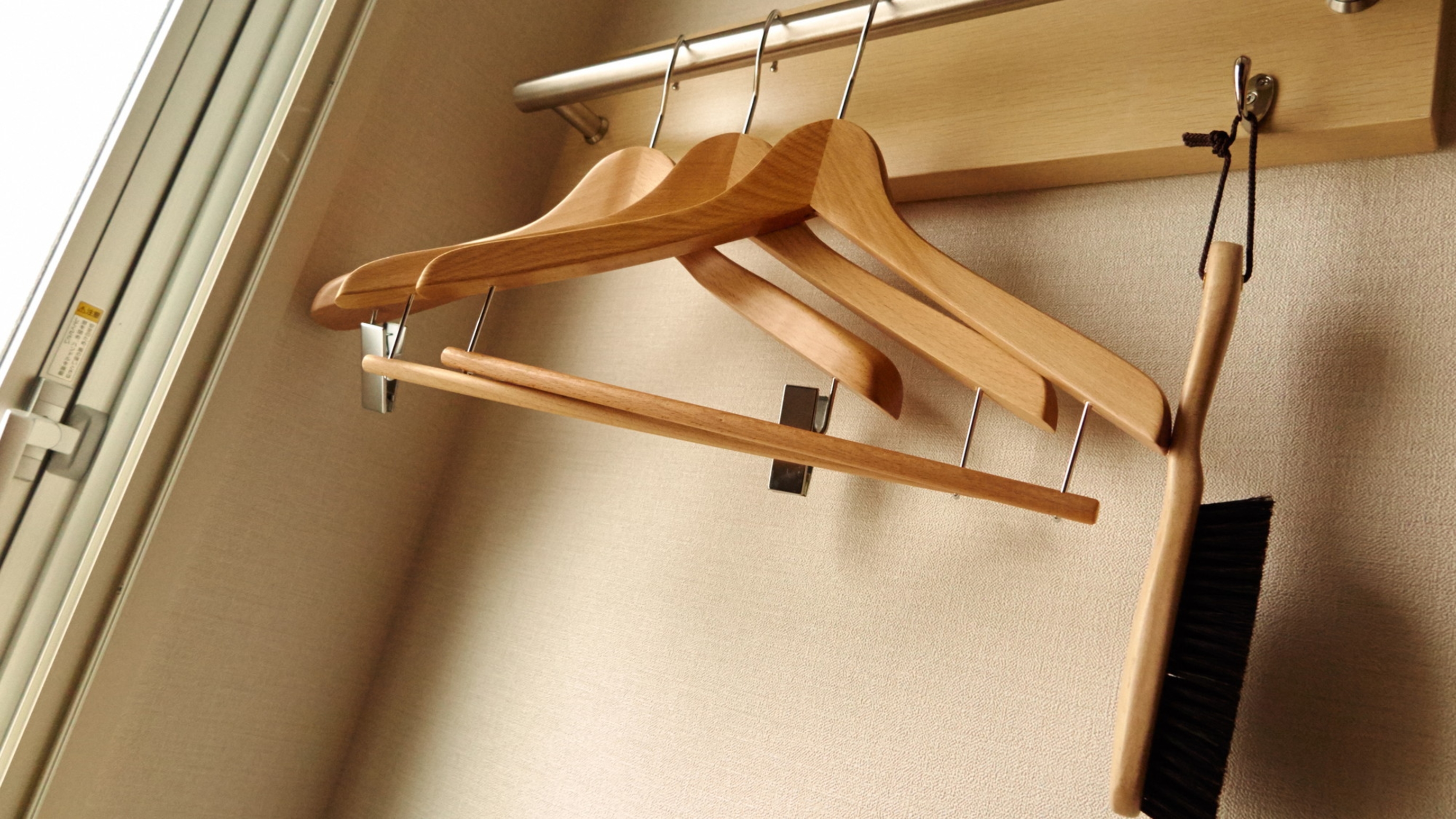 大切なお洋服もシワになりません♪