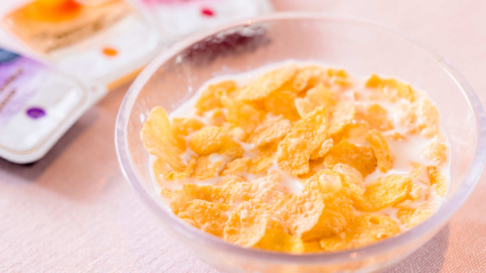 軽食派の方にも嬉しいシリアル