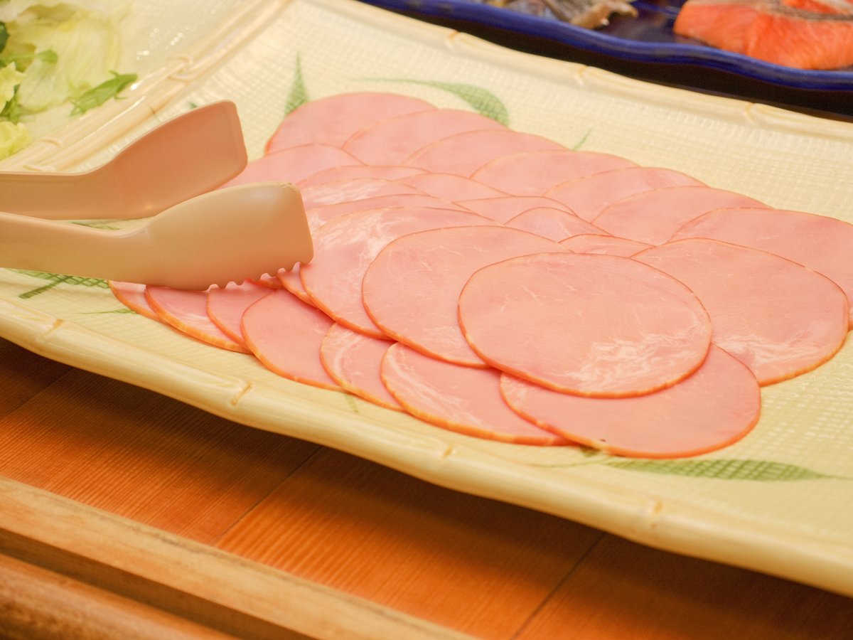 【朝食一例】ハム