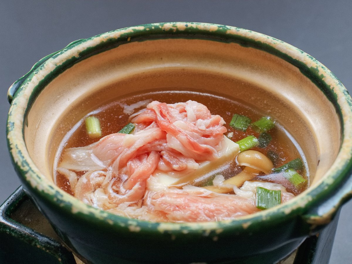鍋物（和牛肉吸い）【お食事一例】