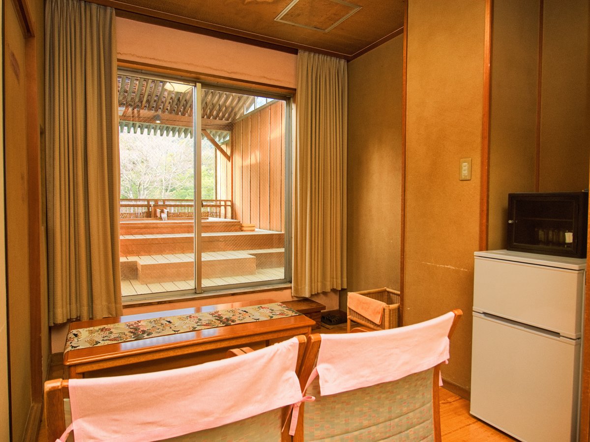 露天風呂付きのお部屋