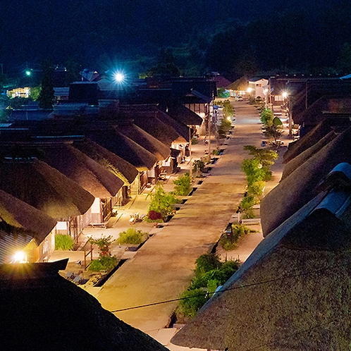 大内宿（夜景）