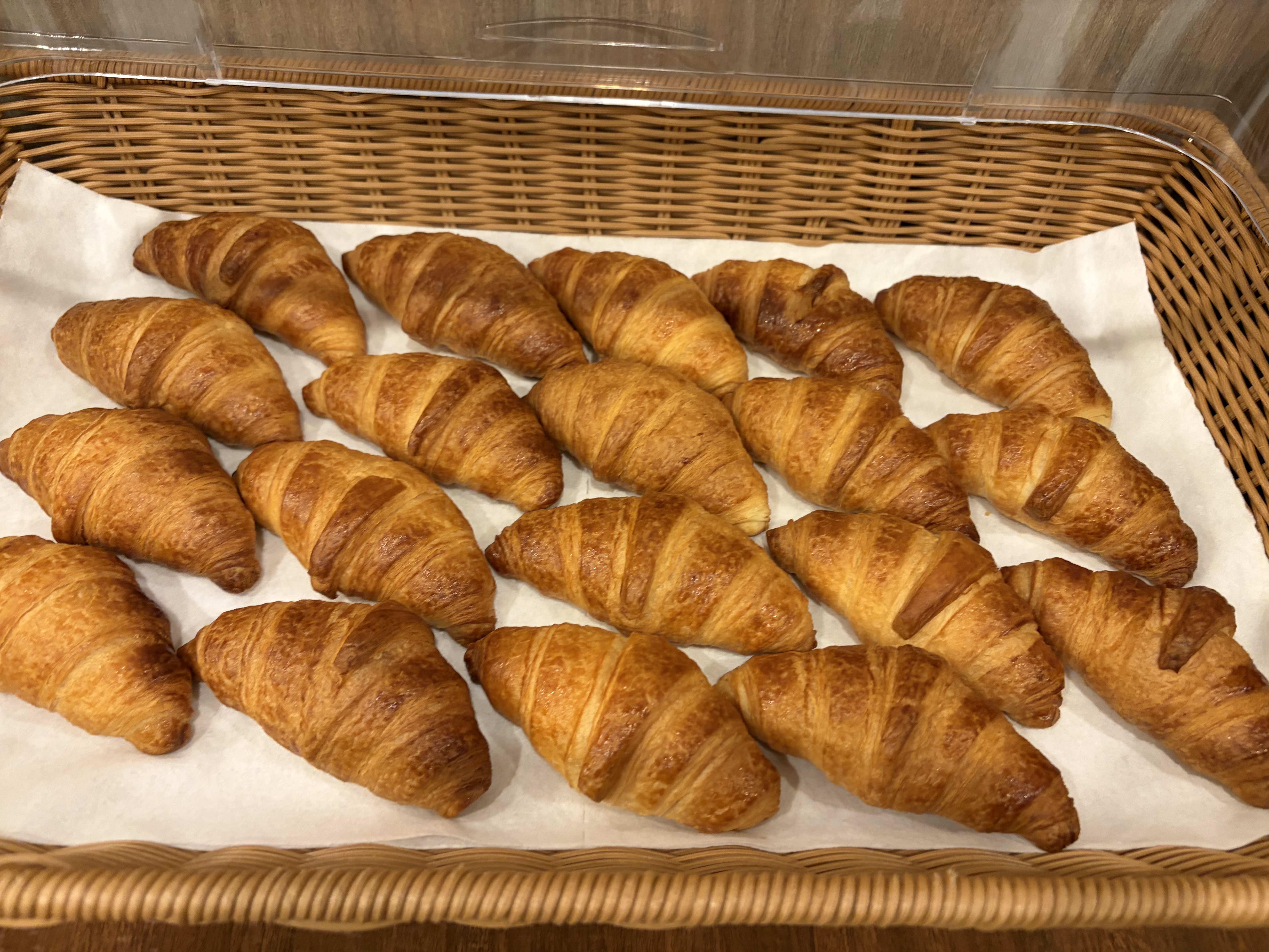 焼きたてクロワッサン