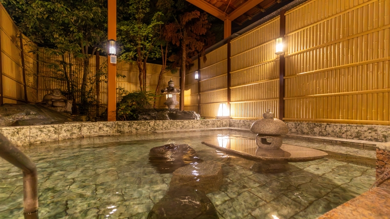 弘法の湯 本店 露天風呂 男湯