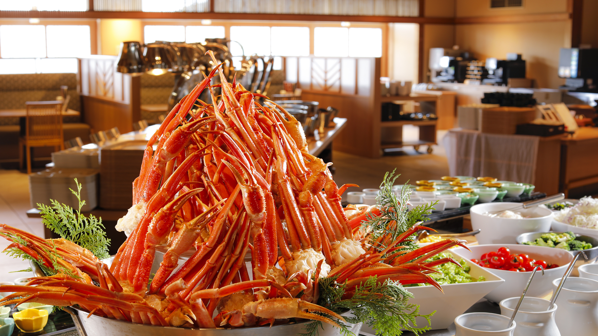 【朝食ビュッフェ】かに食べ放題（イメージ）20250901～