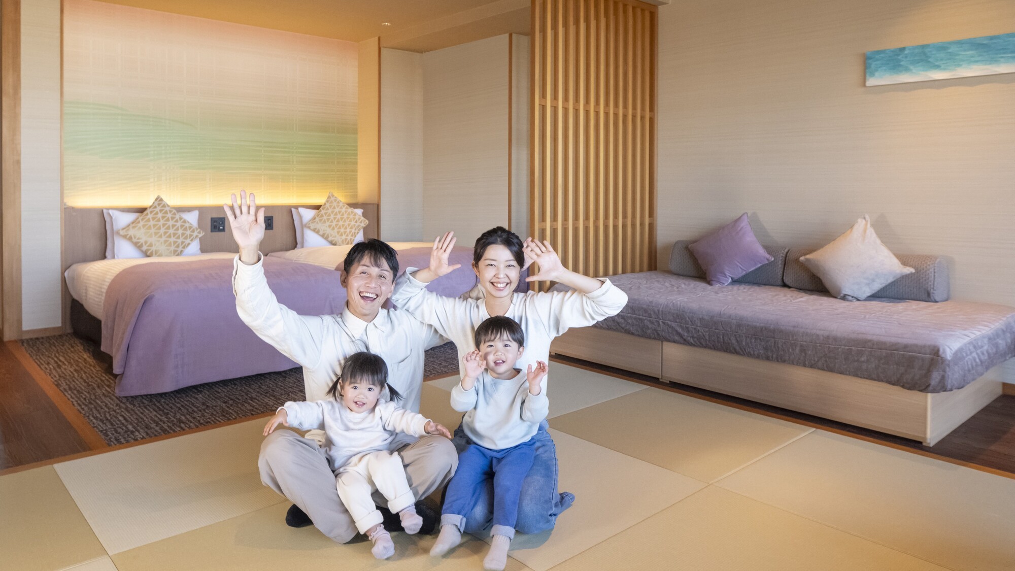 【テラス付き】ファミリースイート