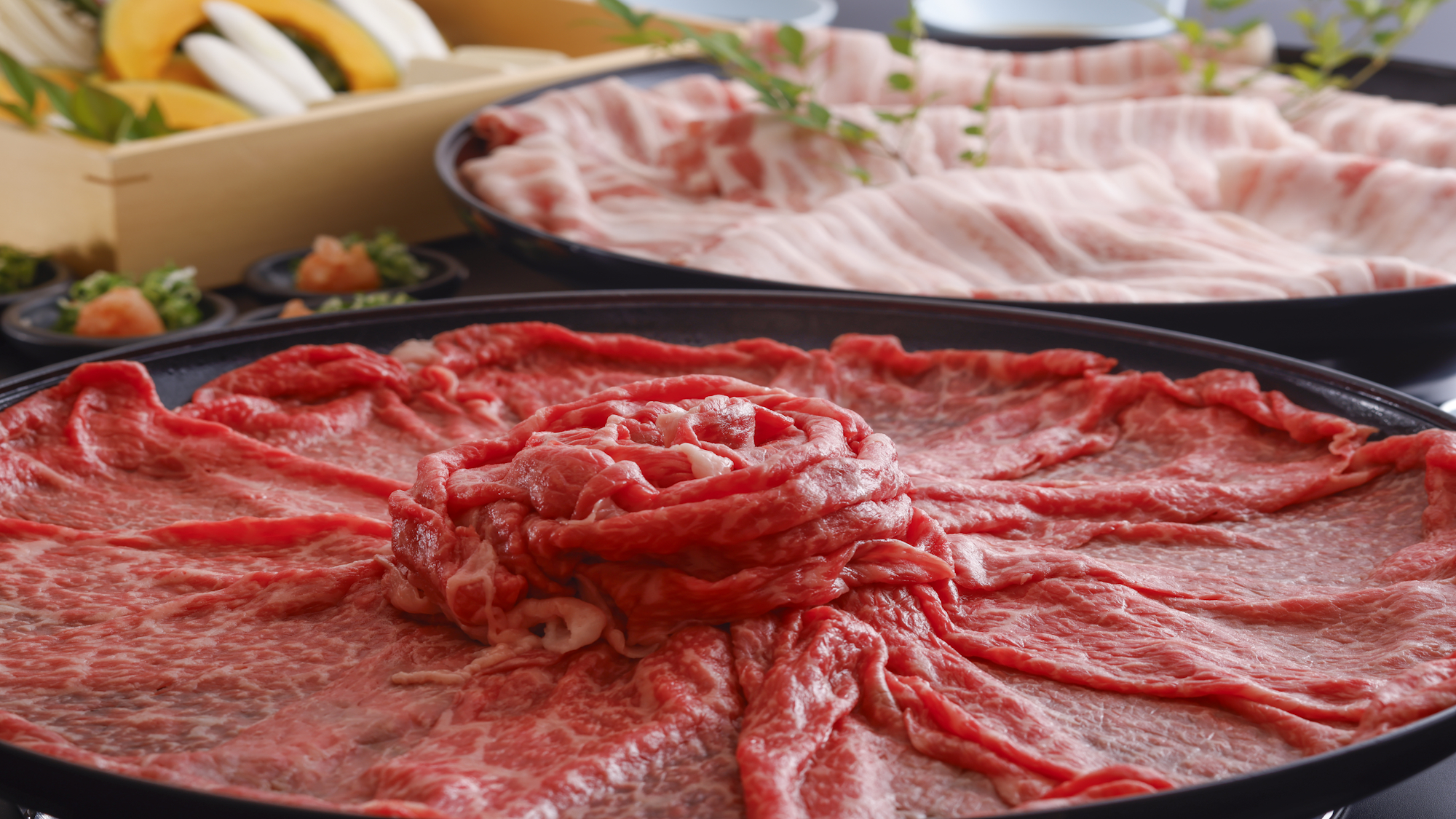 【夕食ビュッフェ】松阪牛しゃぶしゃぶ（イメージ）20250901～