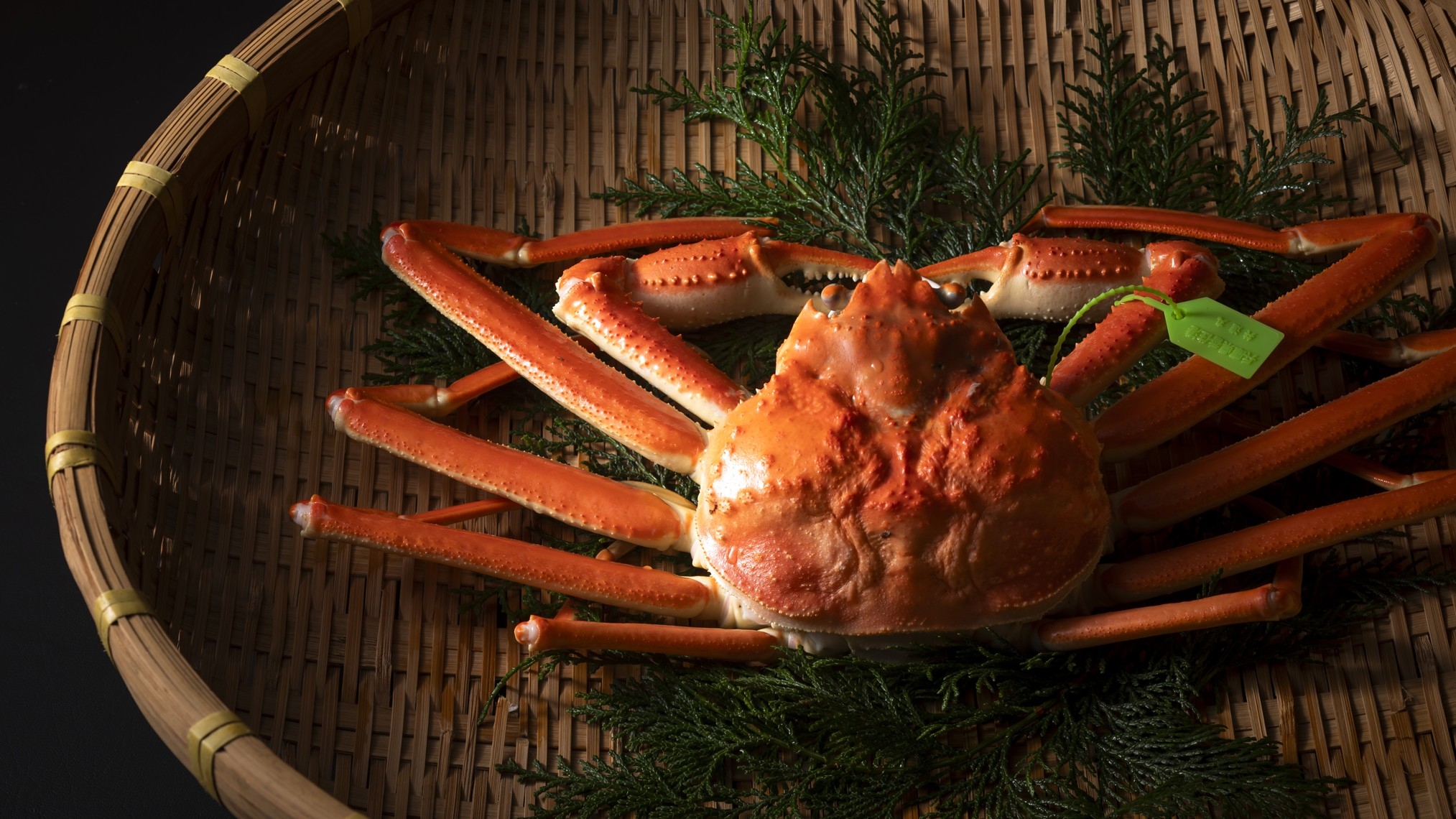 【秋冬SALE】【冬・2人で1杯茹で松葉蟹付・フルコース】平日限定◆蟹の天婦羅付