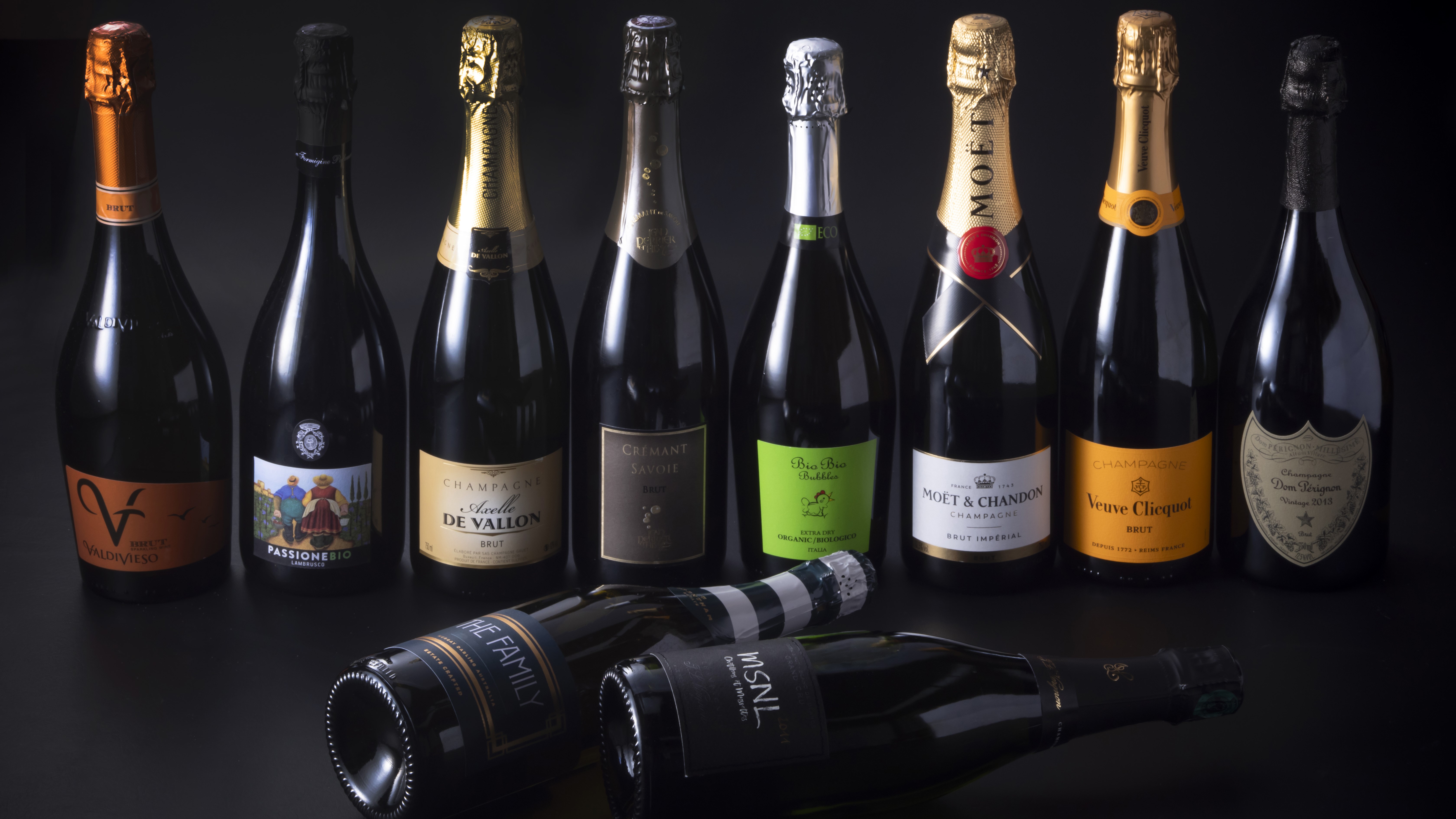 【シャンパン】蟹や地魚に合うシャンパンを多数ご用意しております。