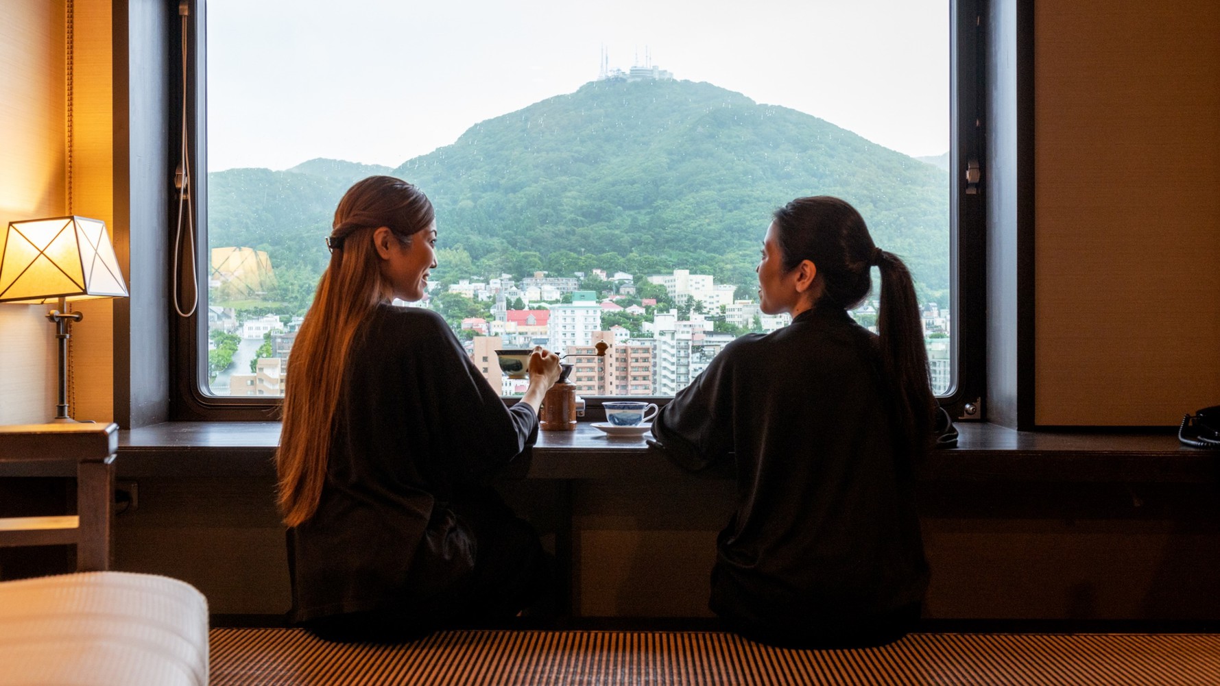 【函館山側＆高層階確約】＜朝食付＞眺望という名のホテル。当館だけの絶景をお部屋から独り占め！