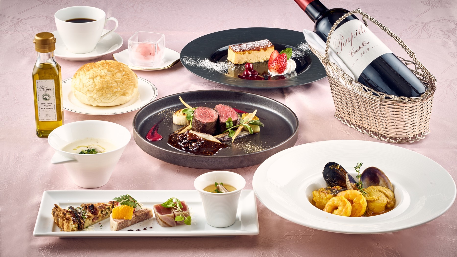 【早期割45/2食付】お部屋は7階以上確約☆スタンダードディナー（洋食 or 中華）