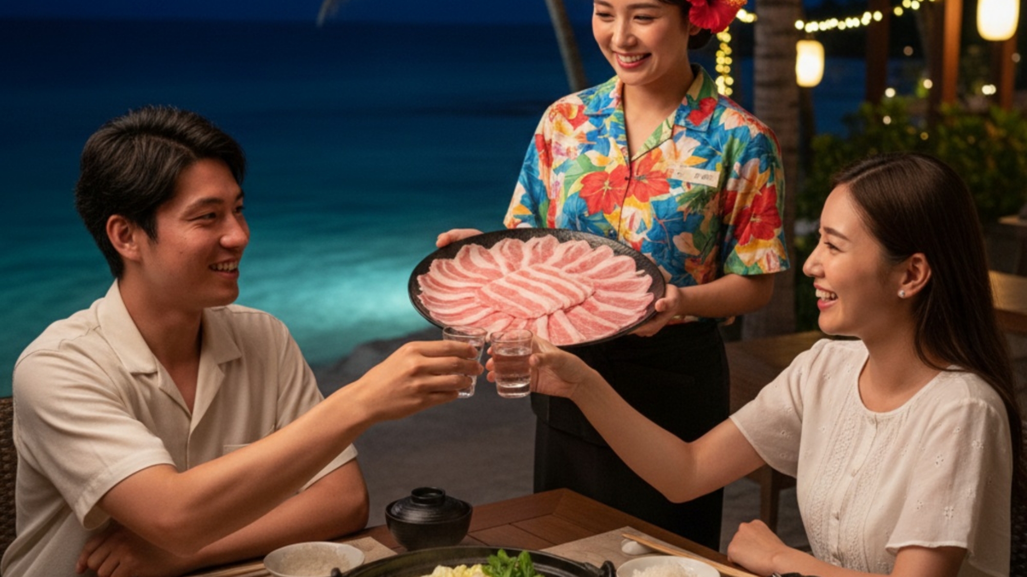 地元で愛され続けるアグー豚、名護に来たからには是非！※イメージ