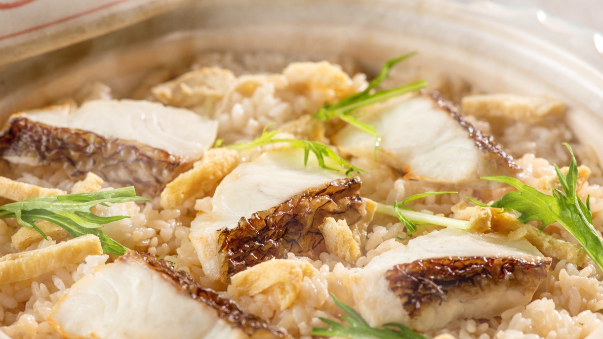 【極み会席/春】鯛の土鍋（3月～5月）