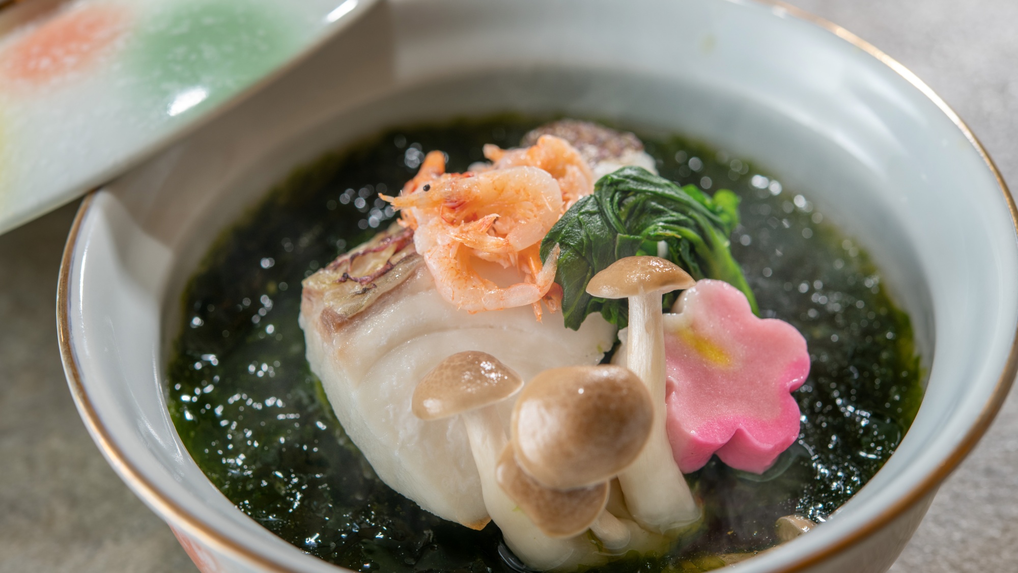 【季節の会席/春】鯛の酒蒸し（3～5月）