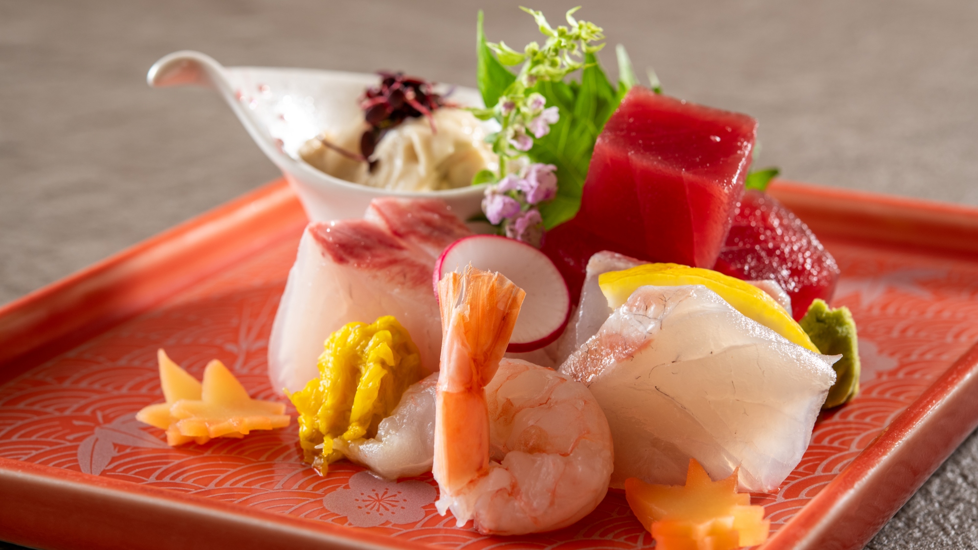 【土地の恵み会席/秋】お造里（9～11月）