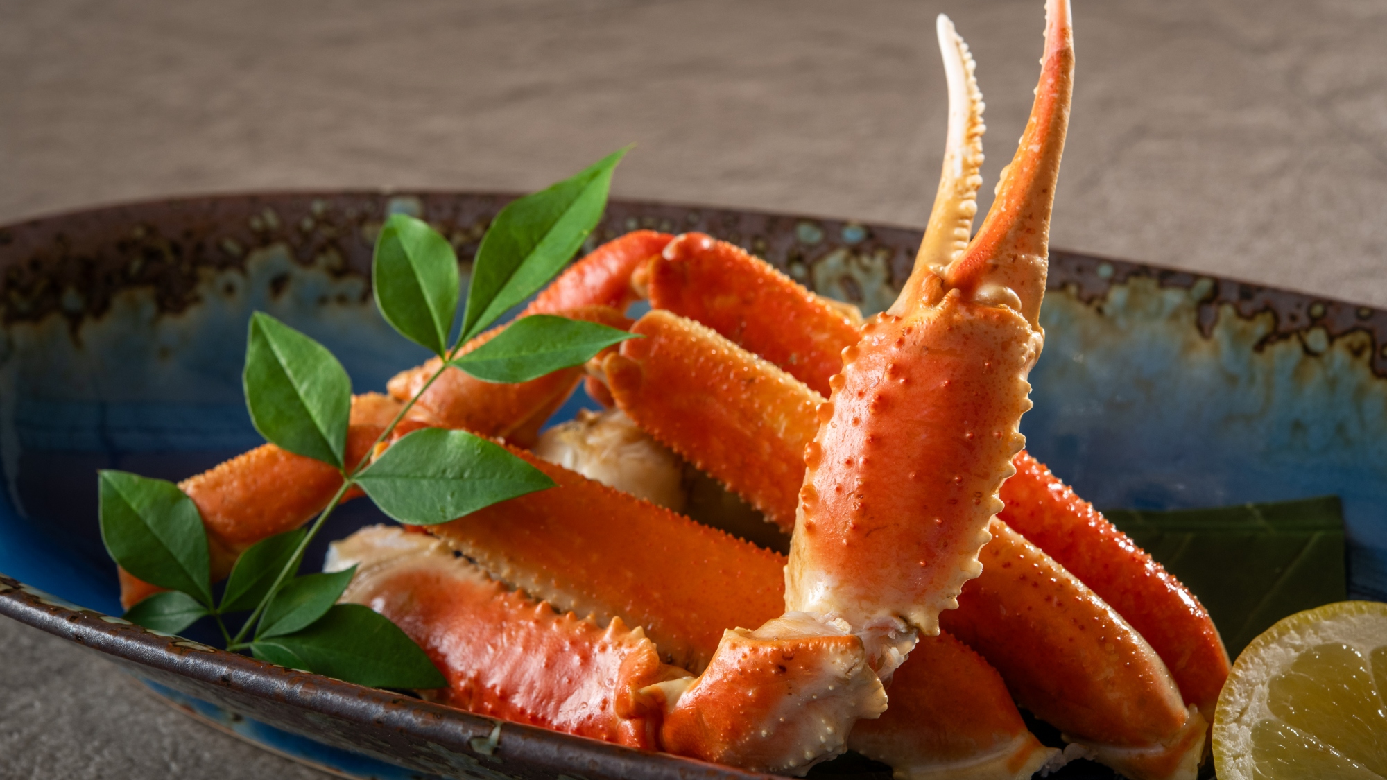 【土地の恵み会席/秋】酢の物 ズワイガニ（9～11月）