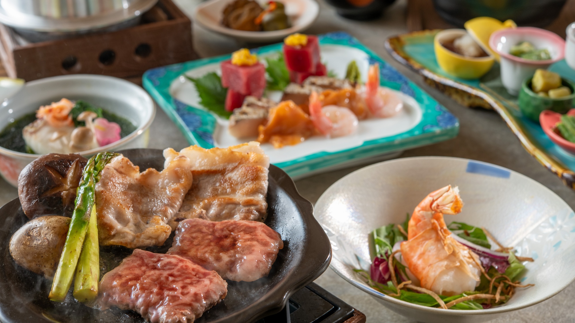 【土地の恵み会席/春】春メニュー（3～5月）