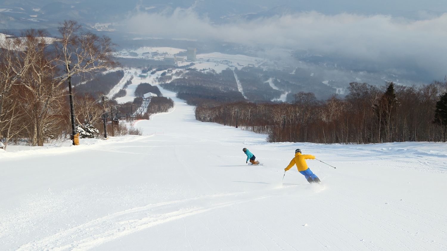 安比高原スキー場　ホテルよりお車で約50分