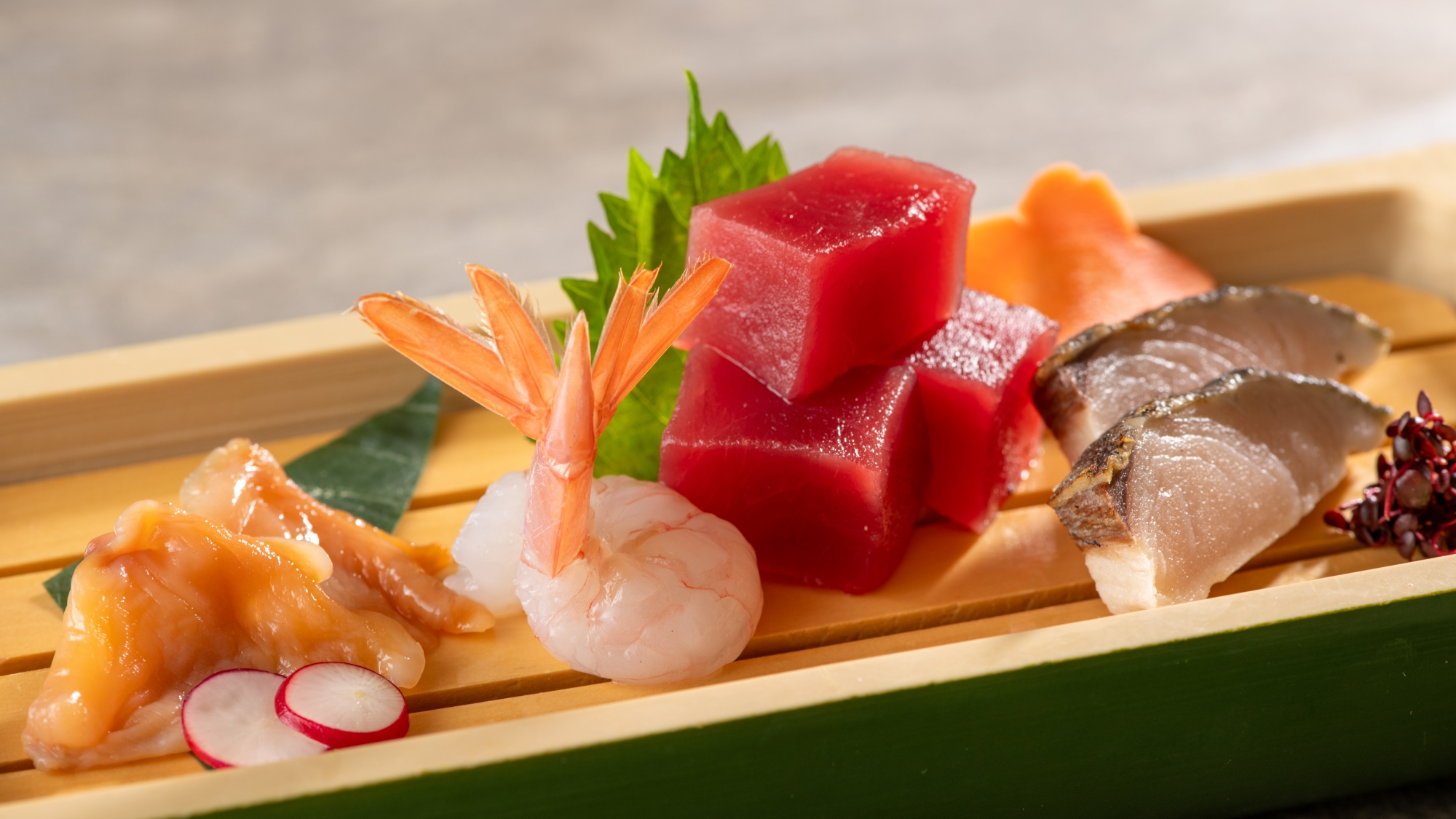 【土地の恵み会席/春】お造里4種（3月～5月）