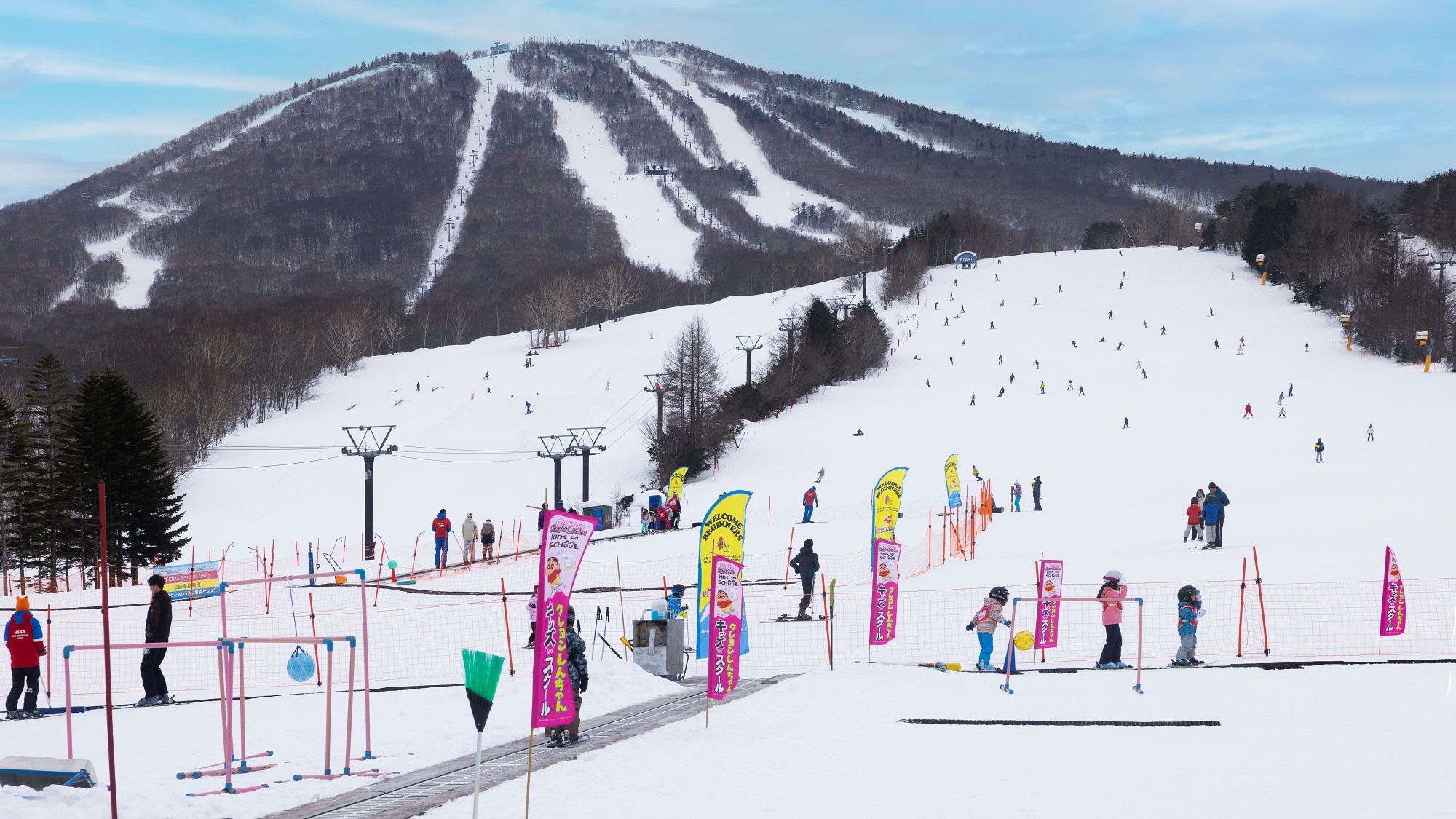 安比高原スキー場　ホテルよりお車で約50分