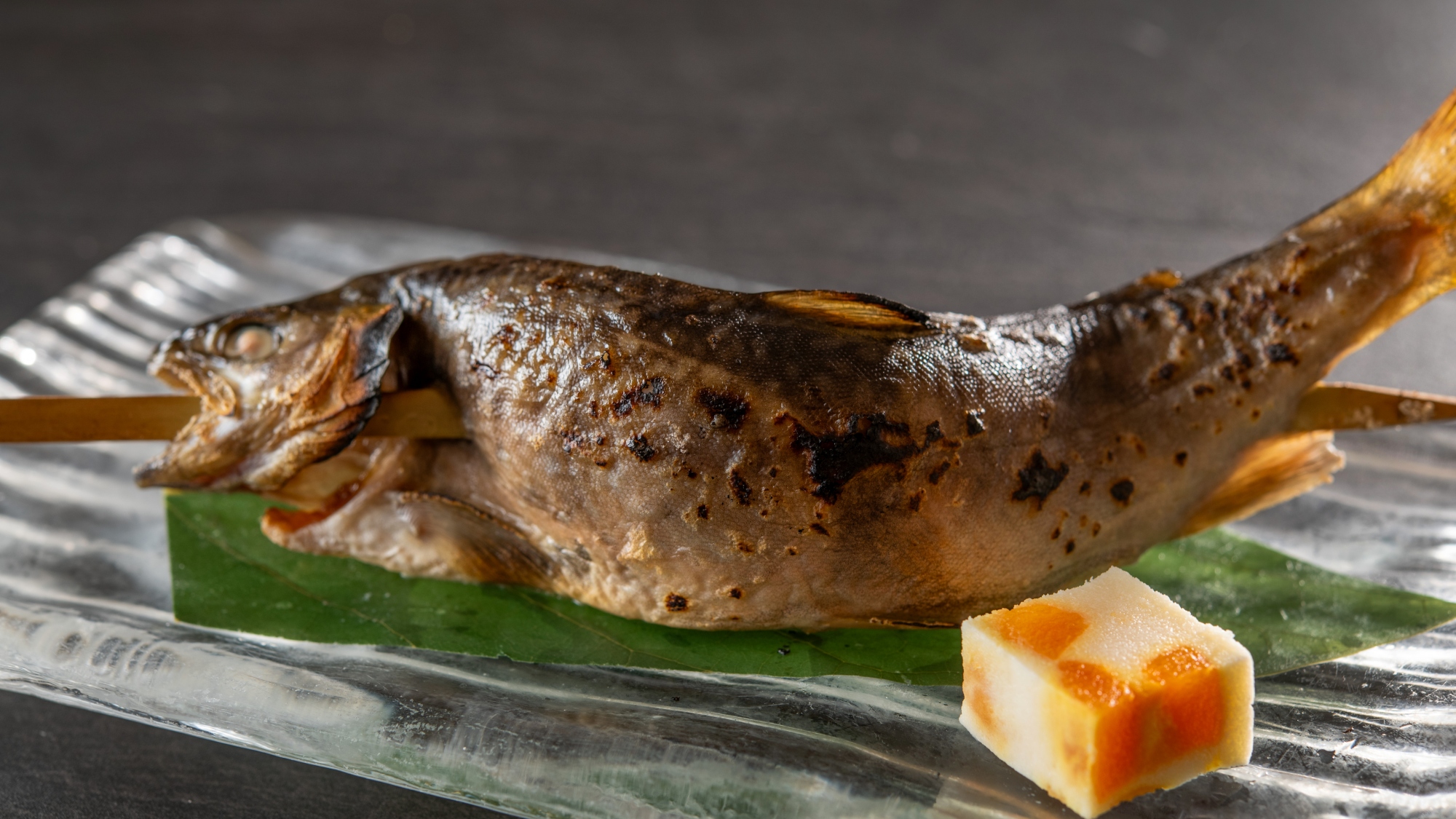 【特別会席・極み会席/秋】岩魚の串焼き（9～11月）