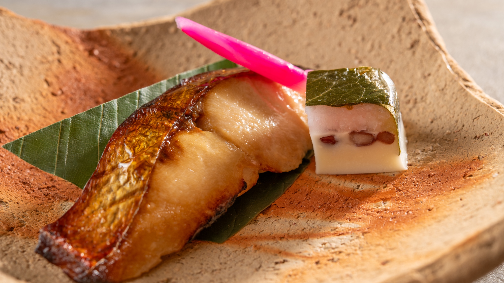 【季節の会席/春】銀ひらす柚庵焼き（3月～5月）