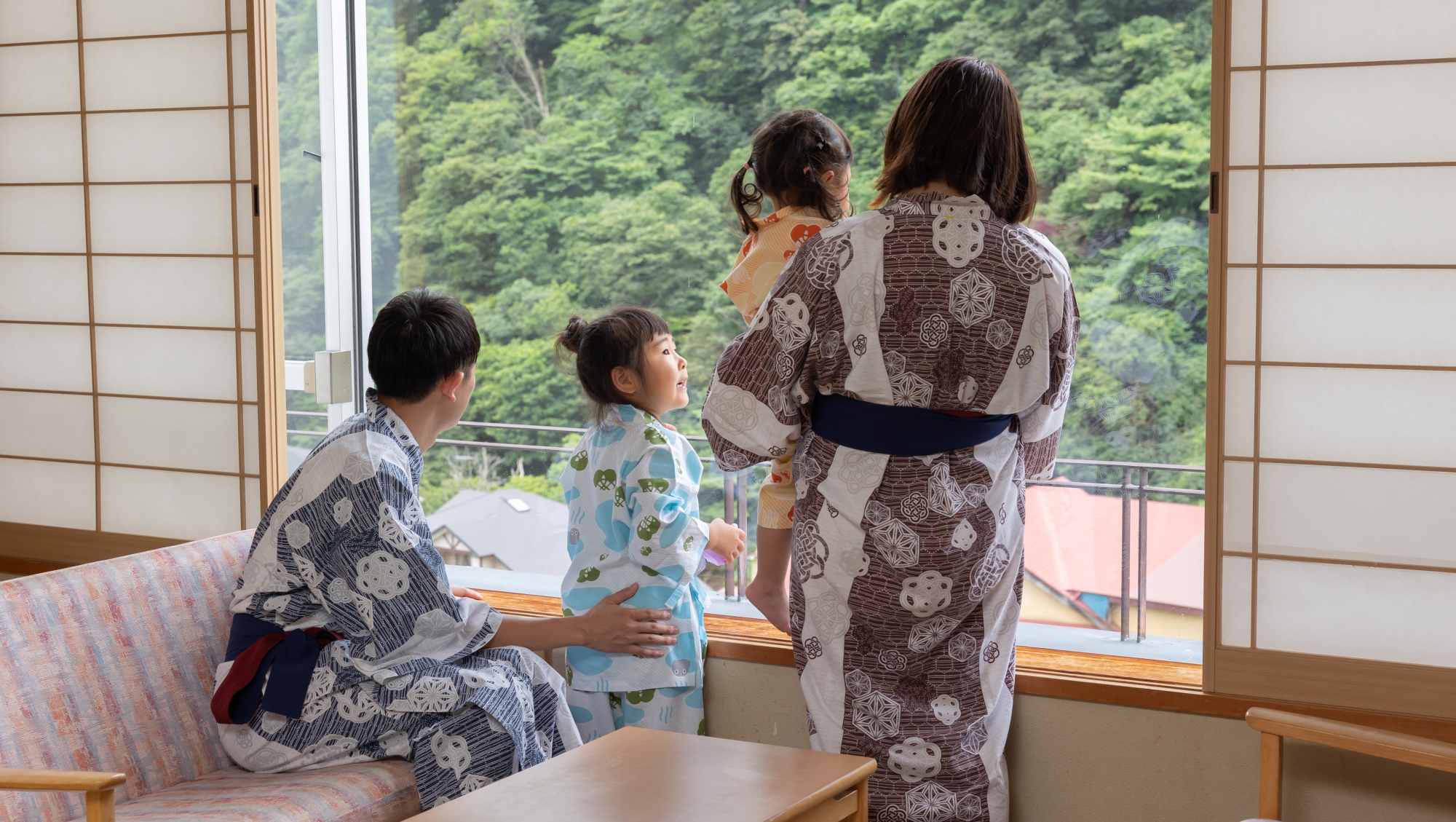 湯瀬渓谷の自然に癒される