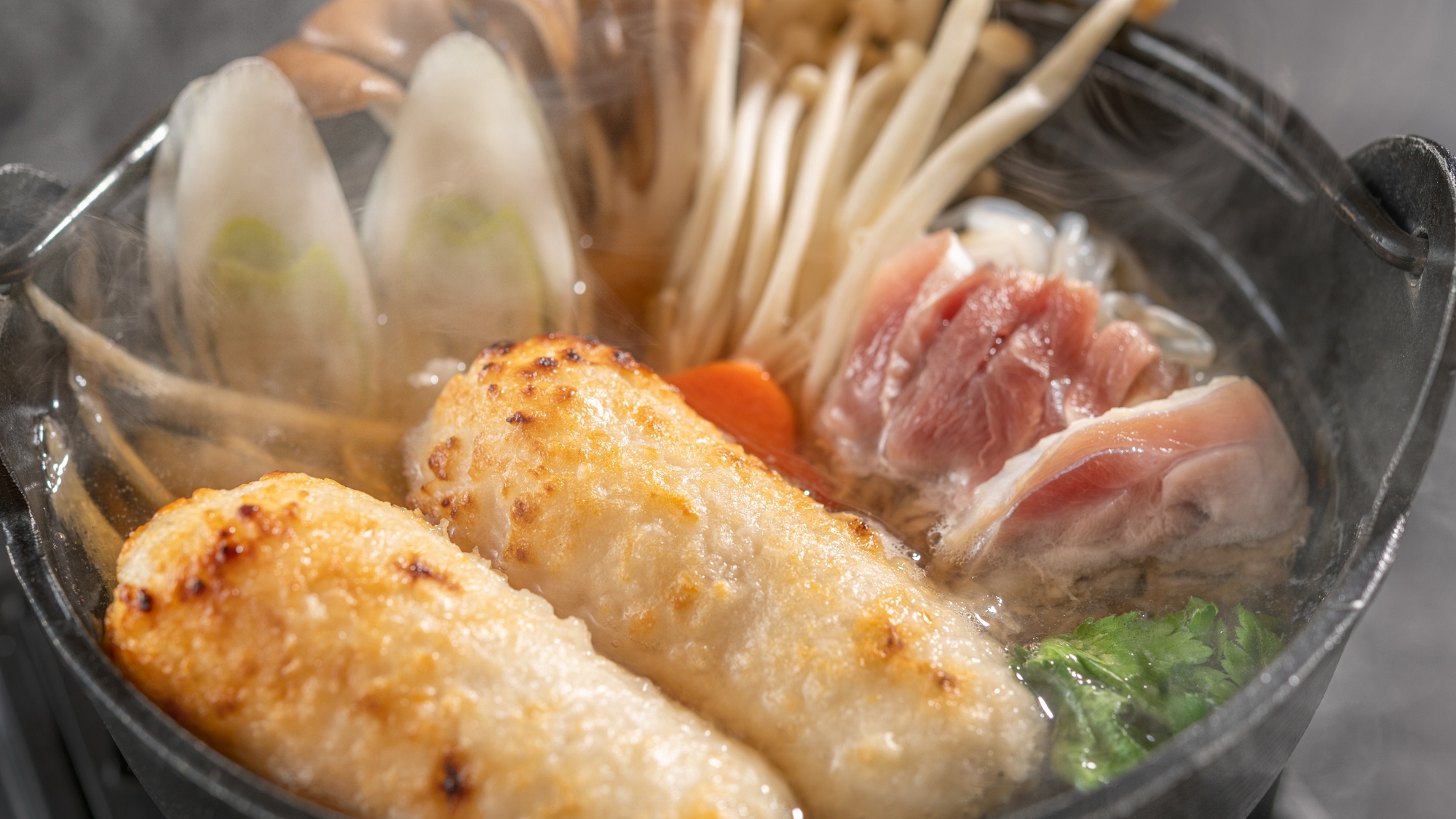 【季節の会席/夏】秋田郷土料理きりたんぽ鍋（6月～8月）