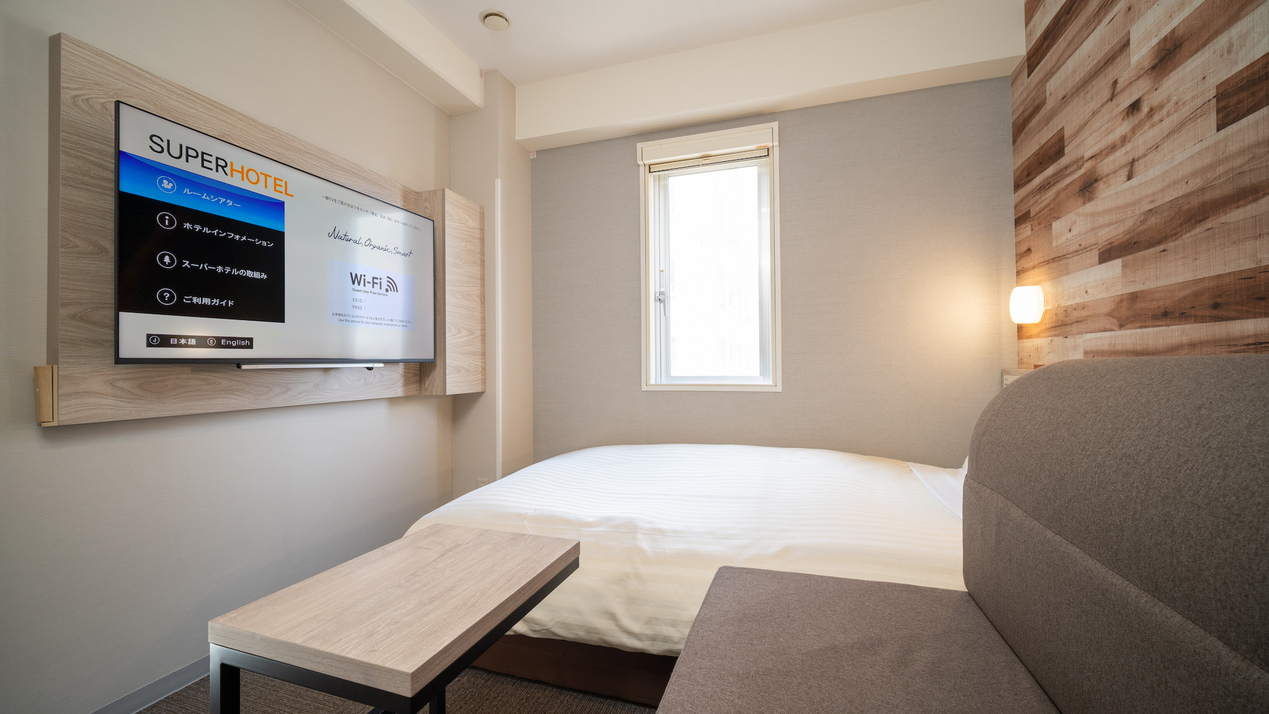 ソファでゆったりと寛げます