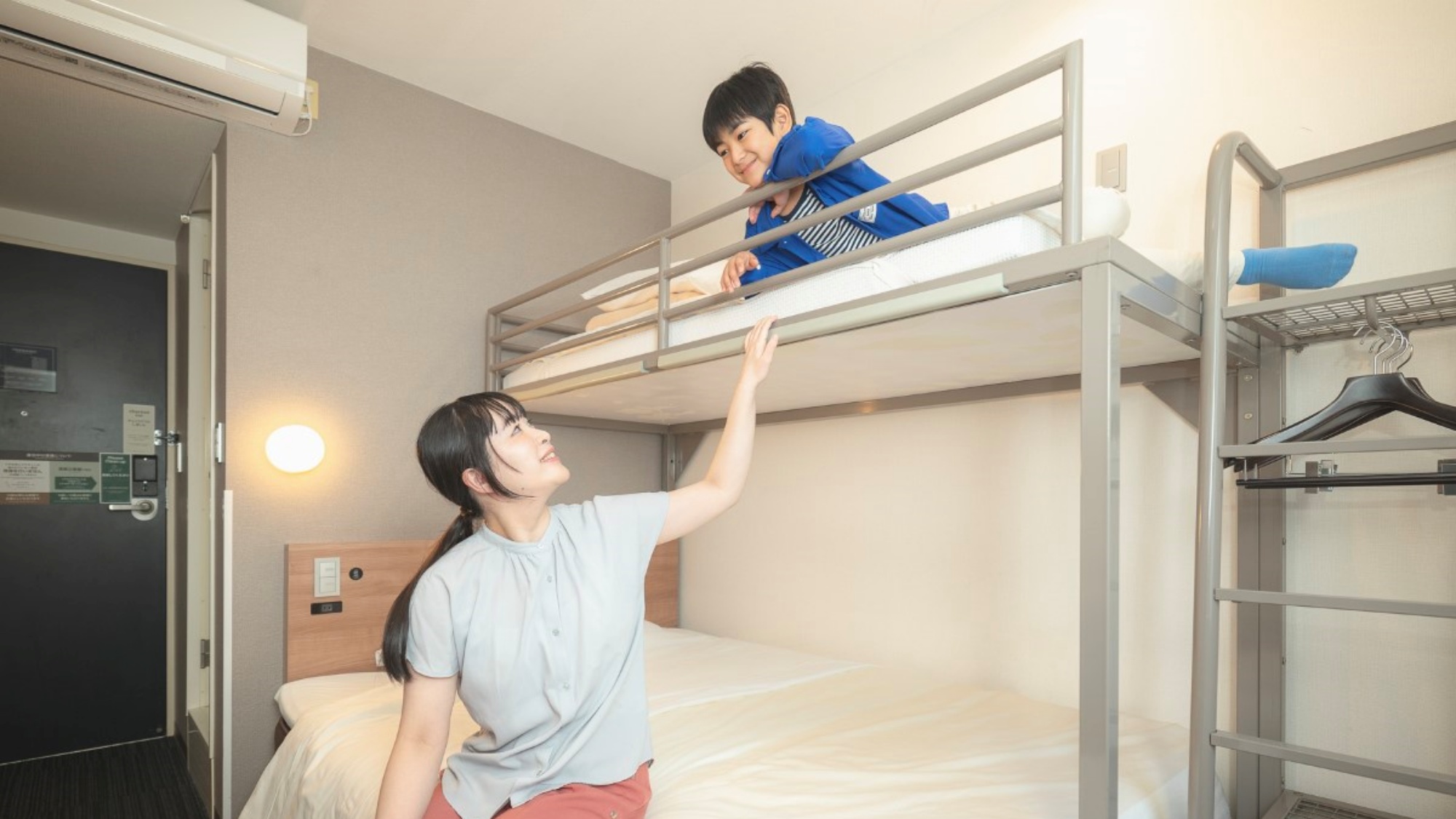 お子様に人気のロフトベッド付です