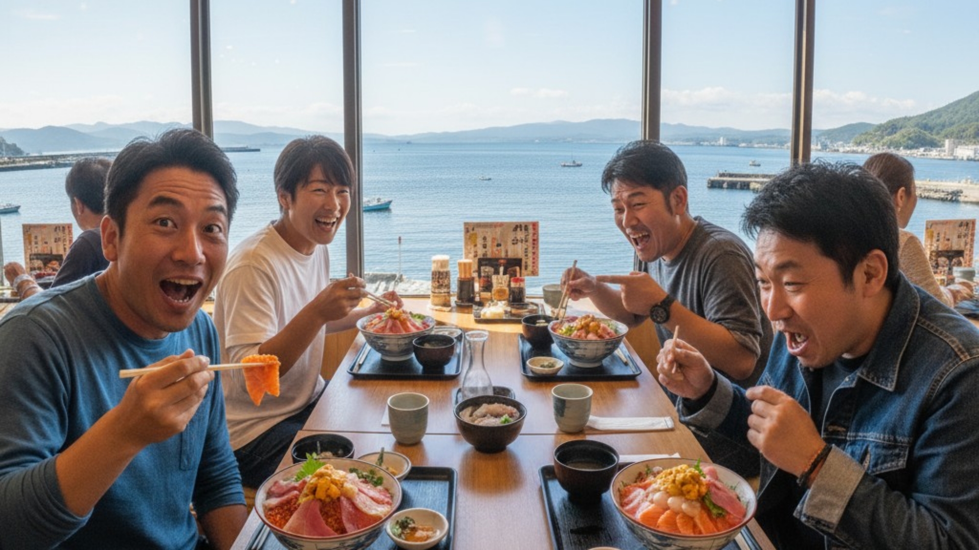 函館のご馳走、幻の逸品海鮮丼※イメージ