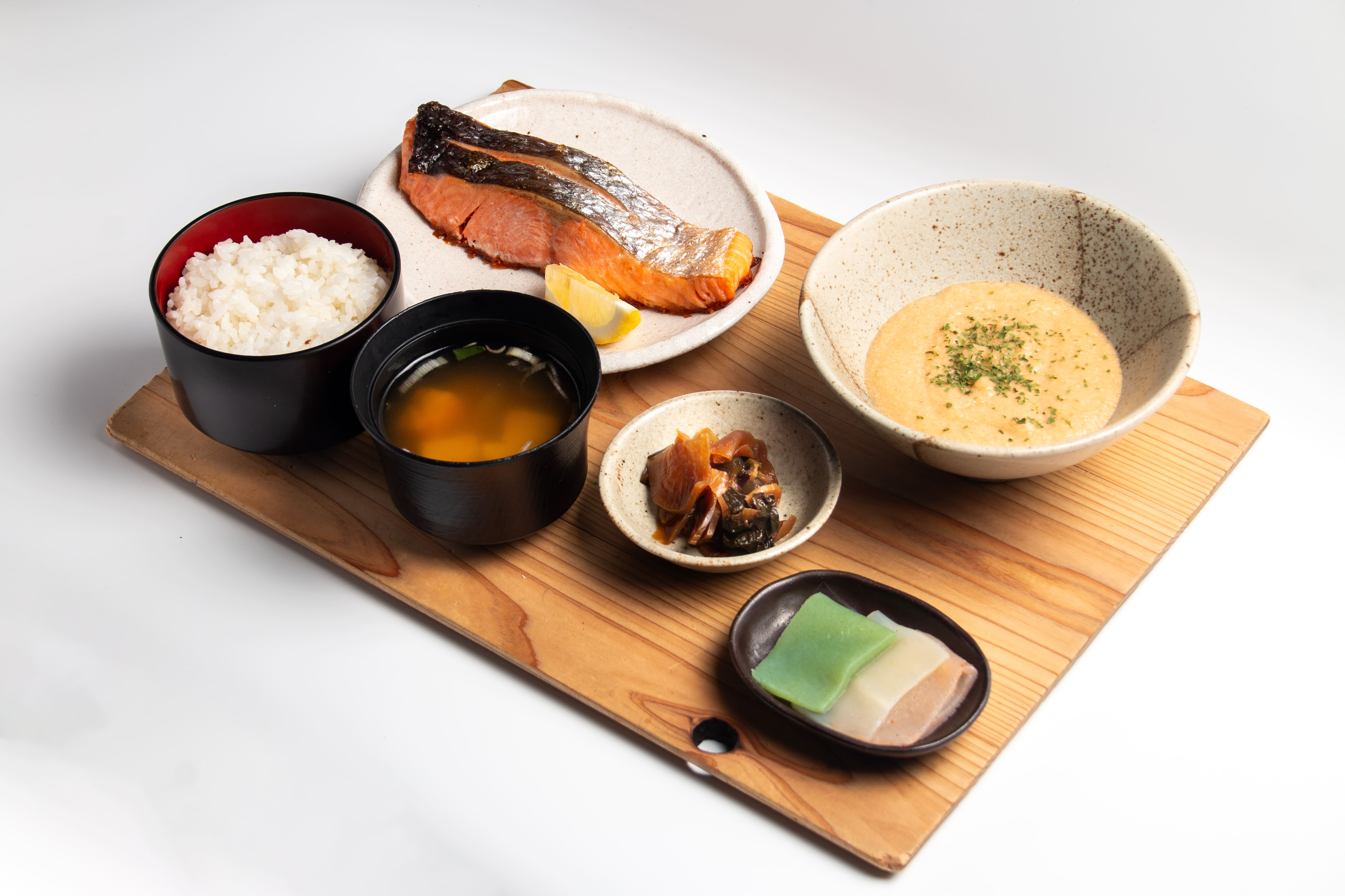 鮭定食
