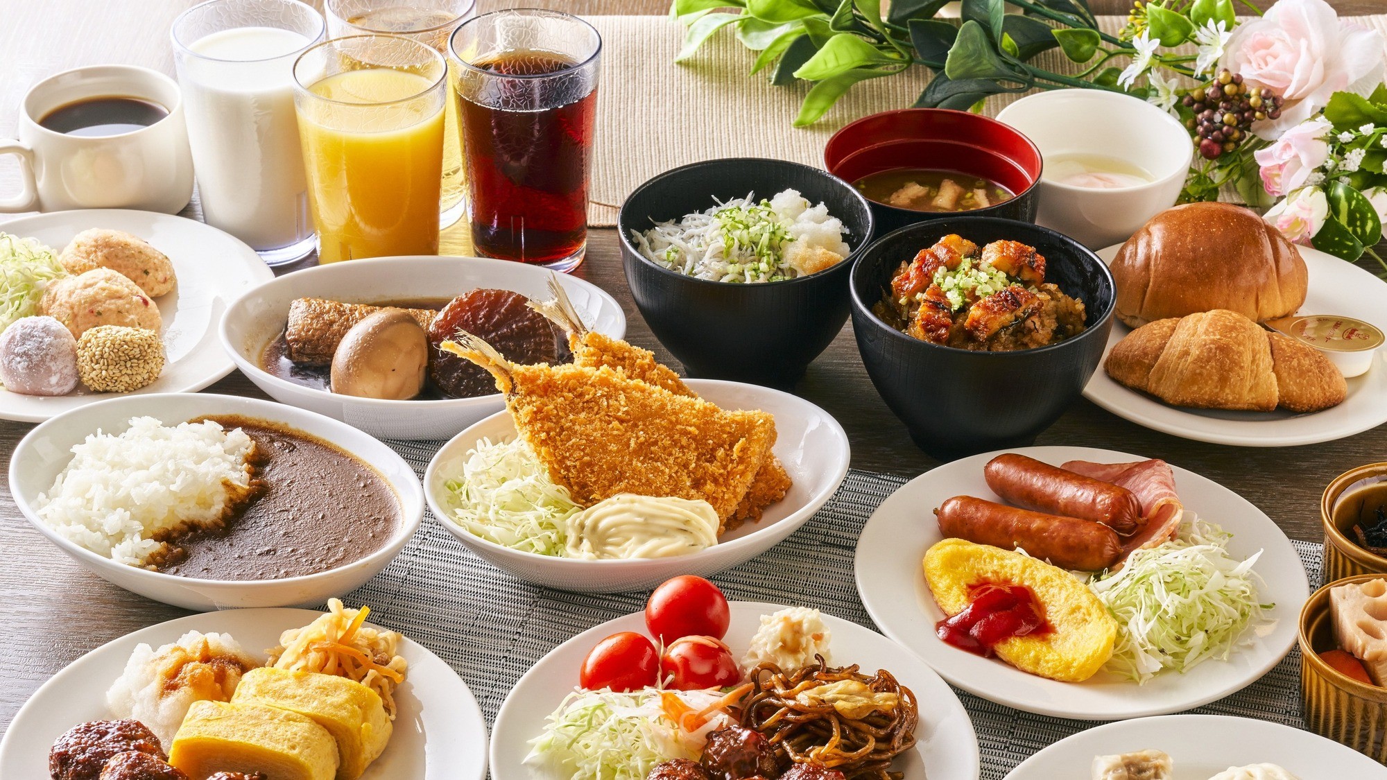 【朝食】静岡名物満載の朝食ビュッフェ　6:30～9:30