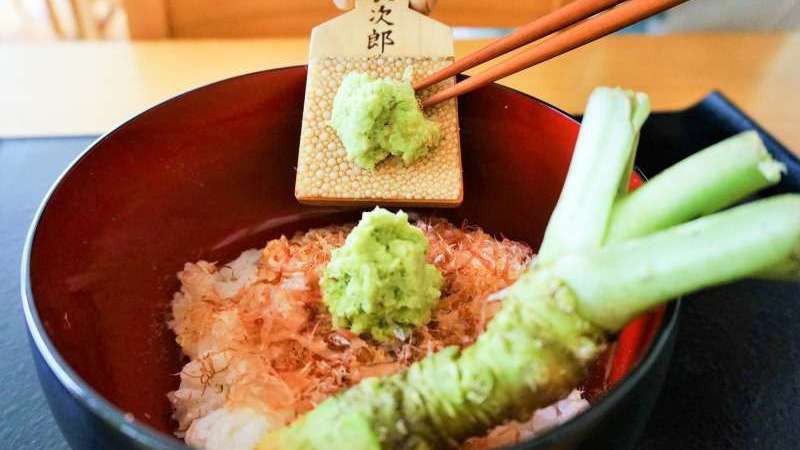 【静岡県産】生わさび丼と金目の煮付け★河津のわさび農家のごちそう☆つーんと爽快☆伊豆の味覚満喫プラン