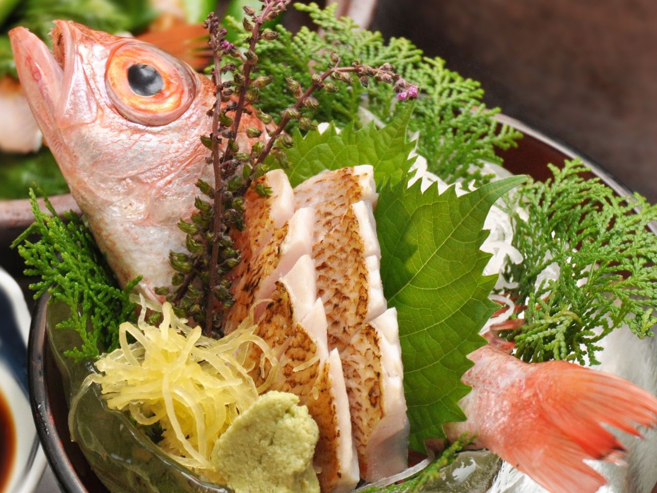 のどぐろ姿造り