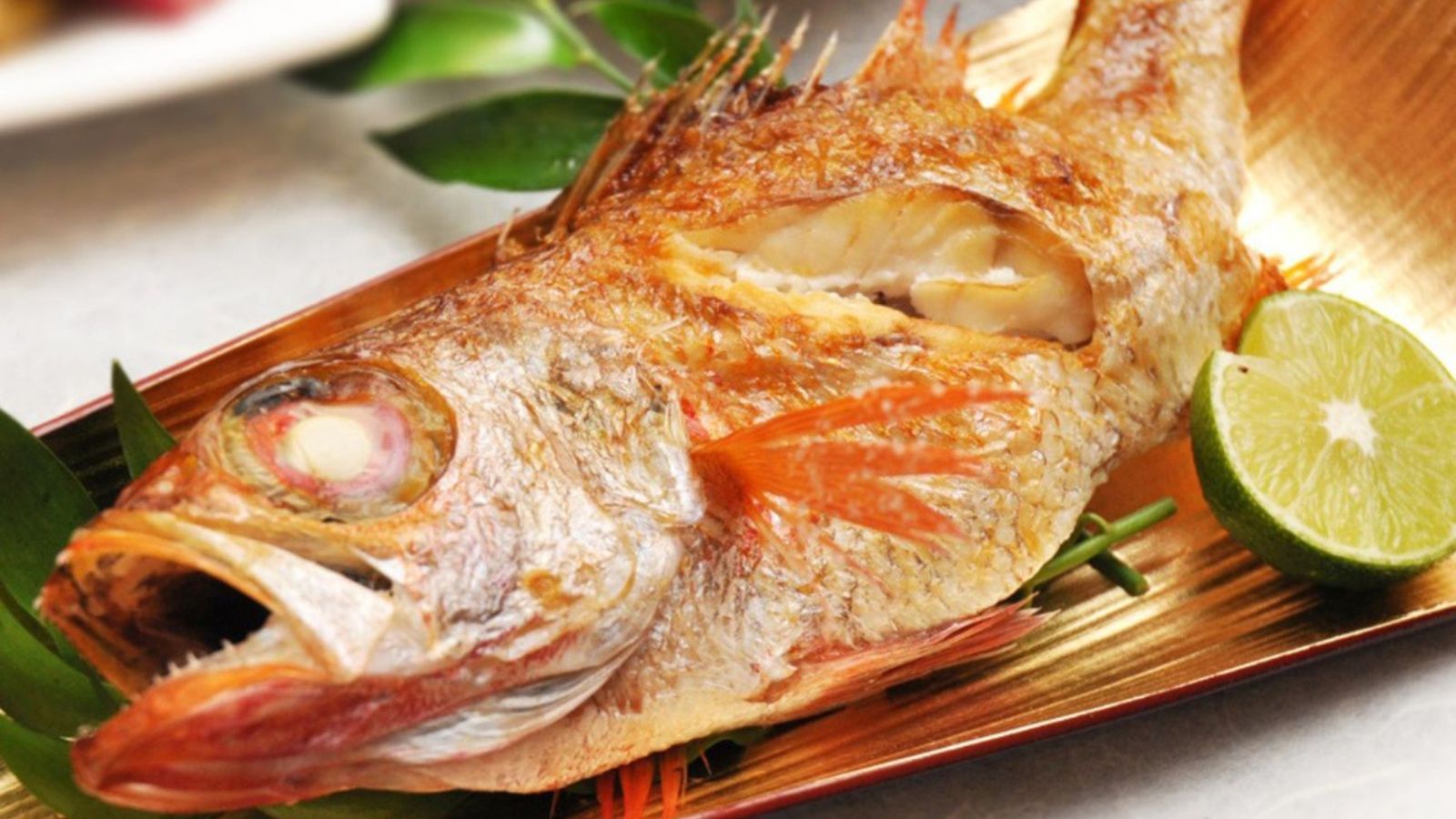 のどぐろ塩焼き