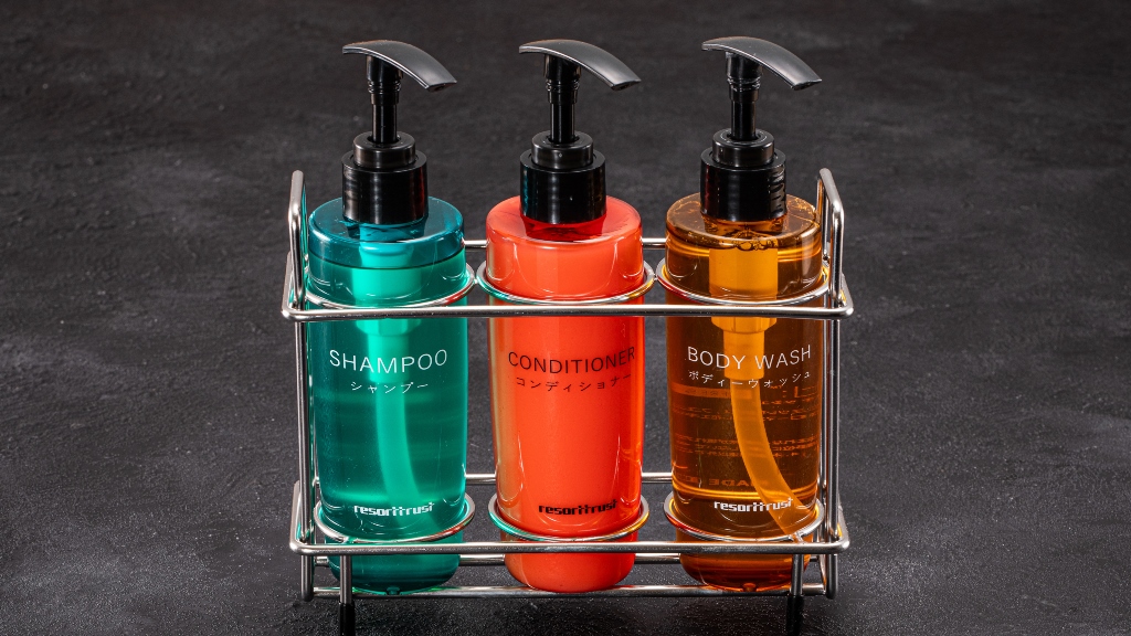 【浴室】シャンプー、コンディショナー、ボディーソープを常備