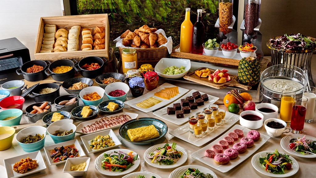 【朝食ブッフェ】