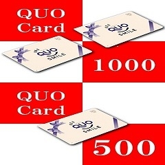 【QUOカード１５００円付】〜幅広く使える便利なQUOカード♪〜