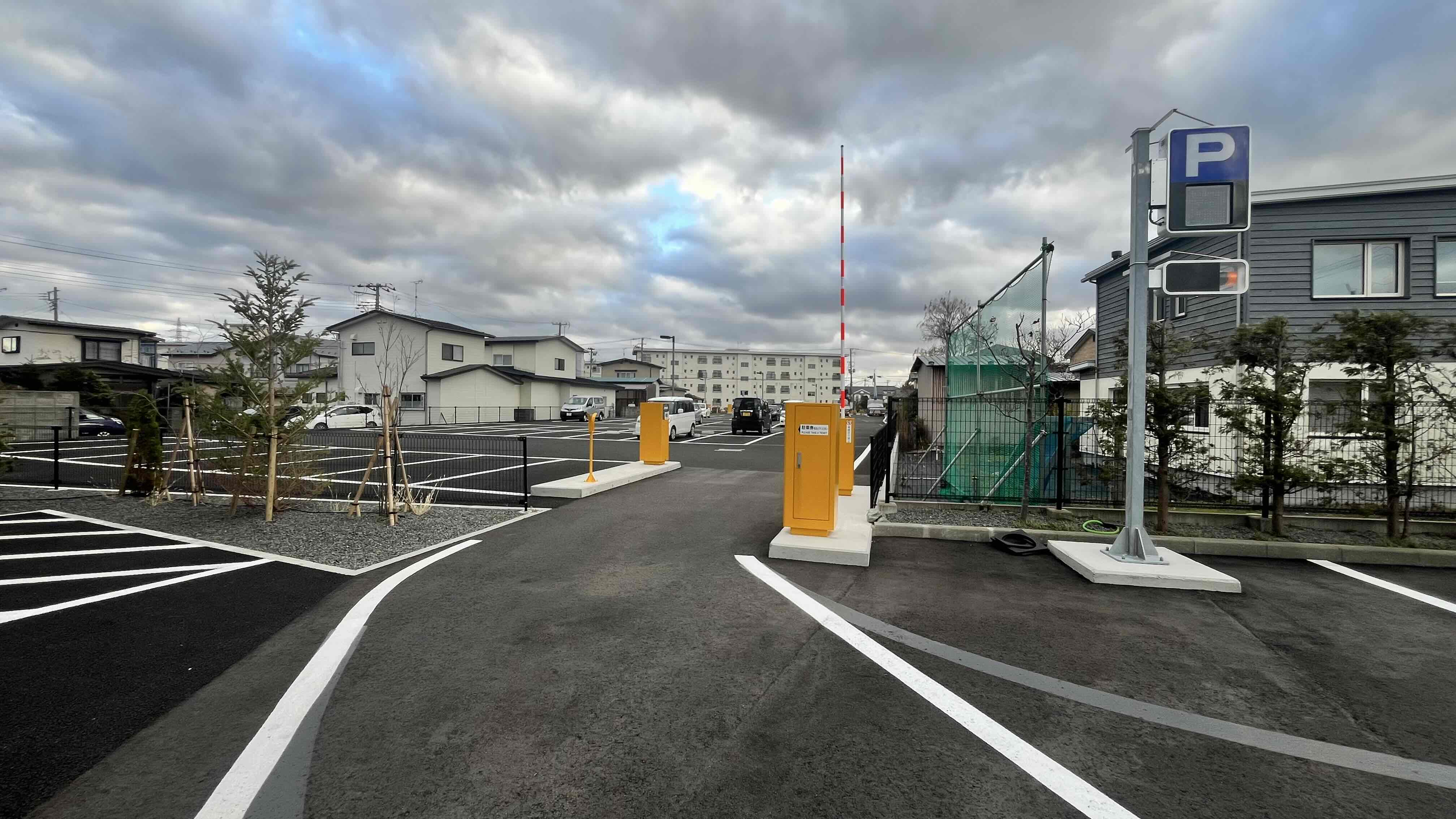 提携駐車場「西大瀬駐車場」ご宿泊の方は無料でお停めいただけます