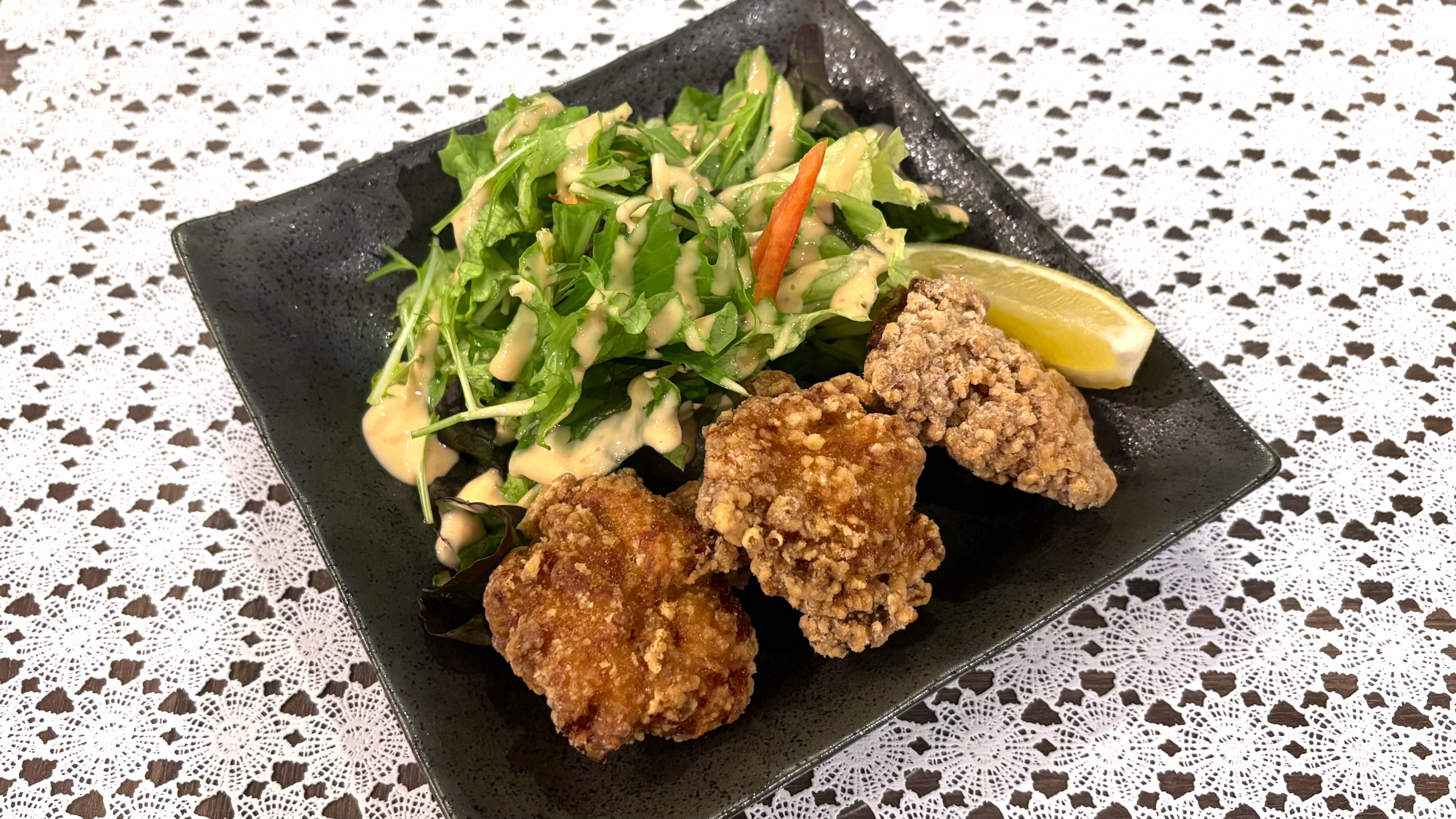 【グランドメニュー】にんにくがガツンと香る醤油唐揚げ