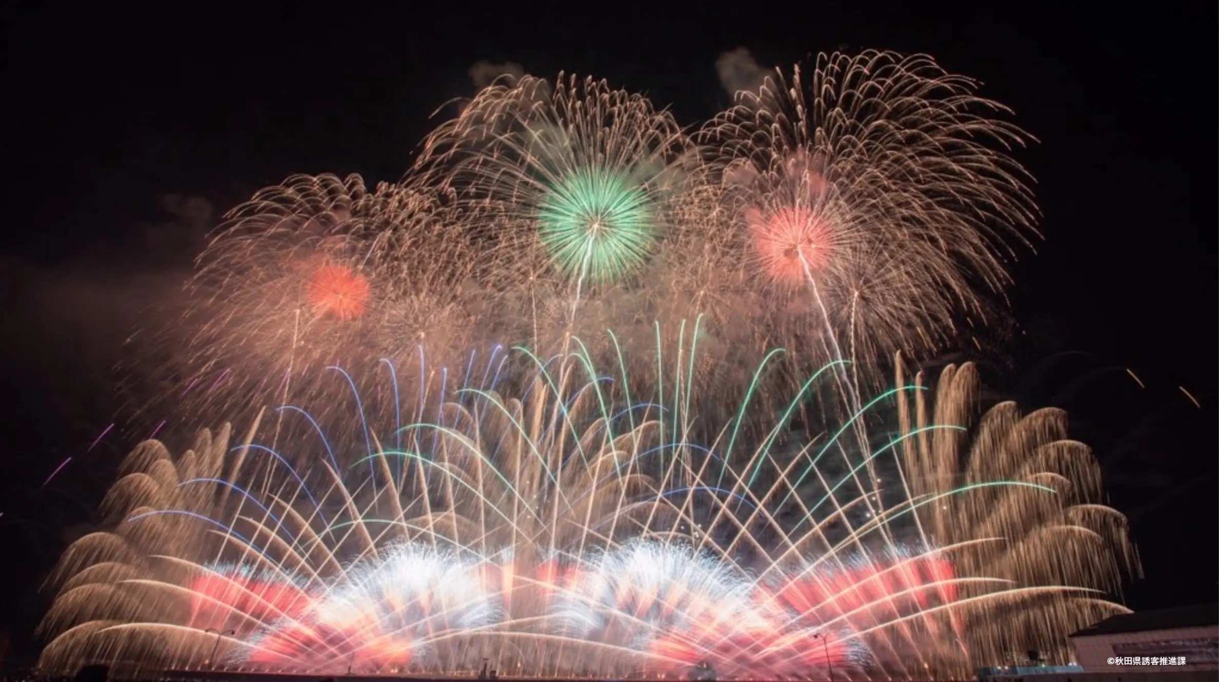 港まつり能代の花火