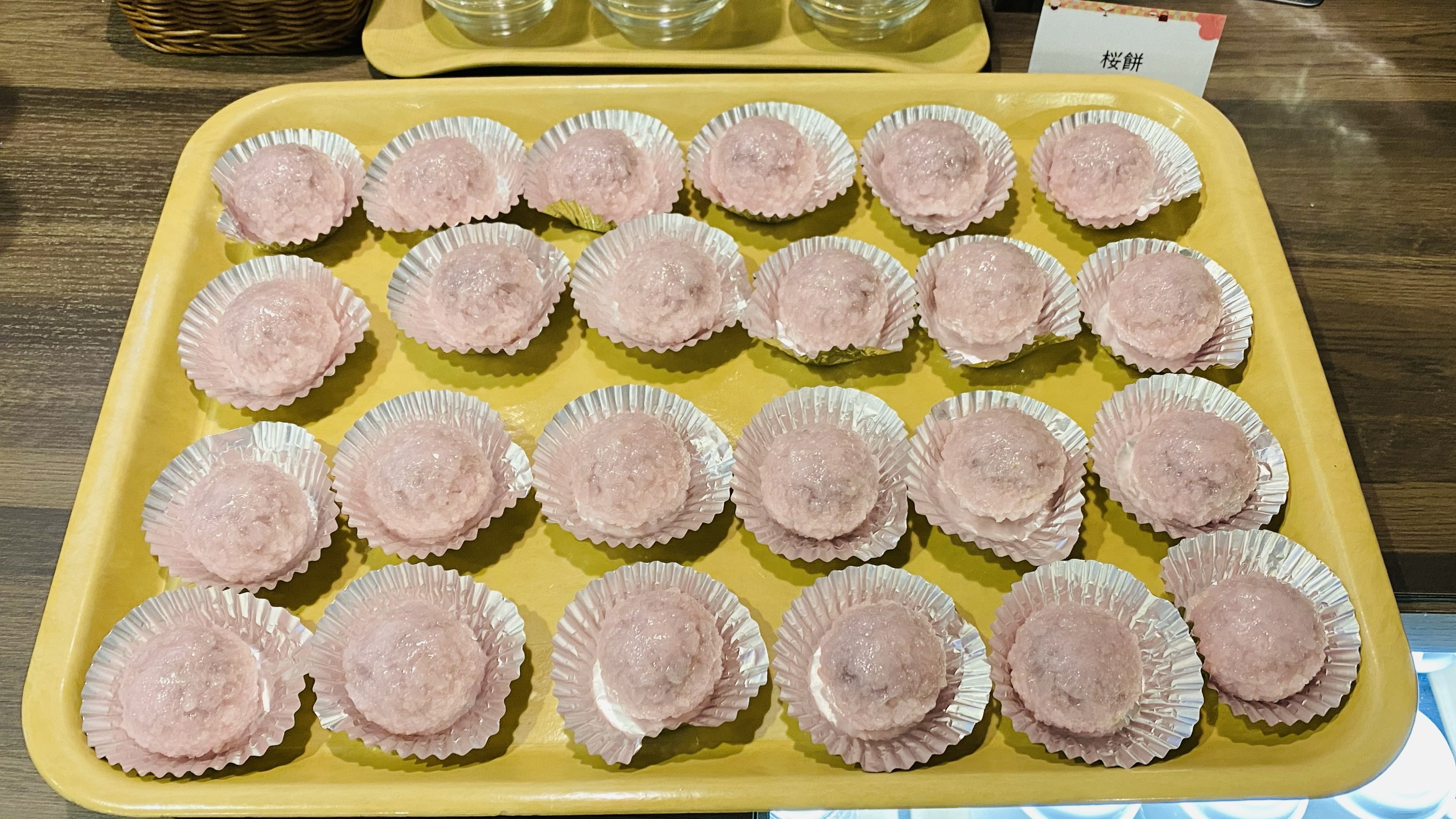 ◇ひな祭りメニュー◇　桜餅　春を感じます✿