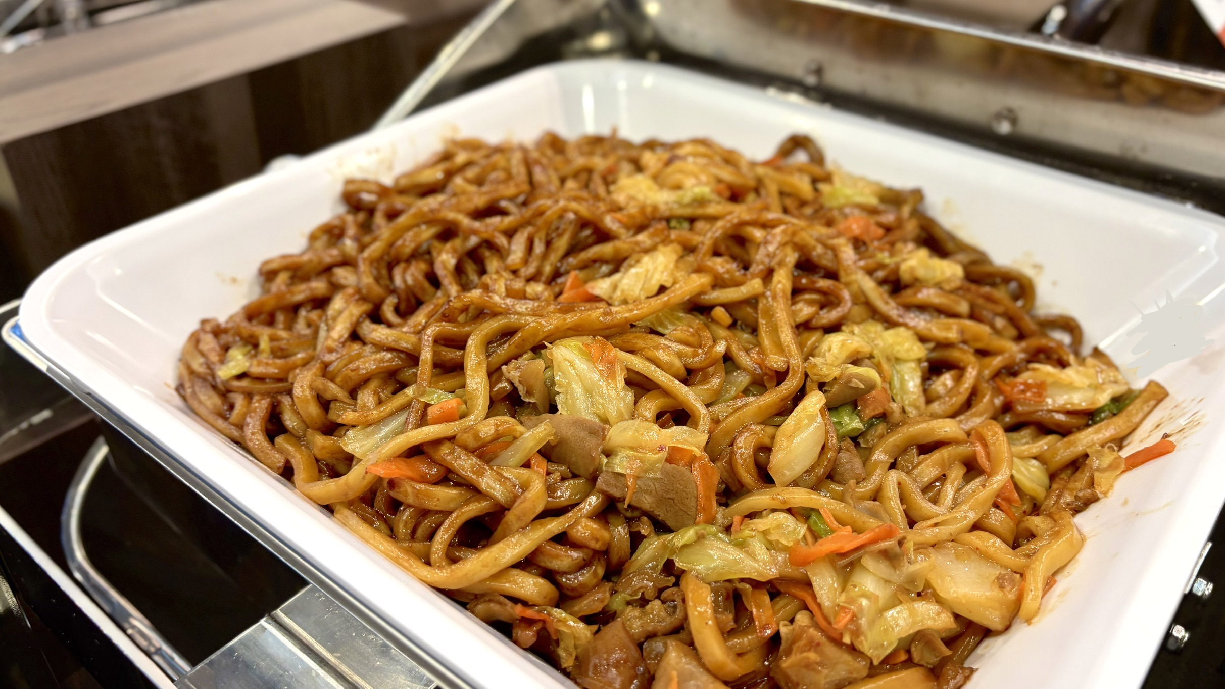 ◇とある日のおすすめメニュー◇牛ホルモン焼うどん