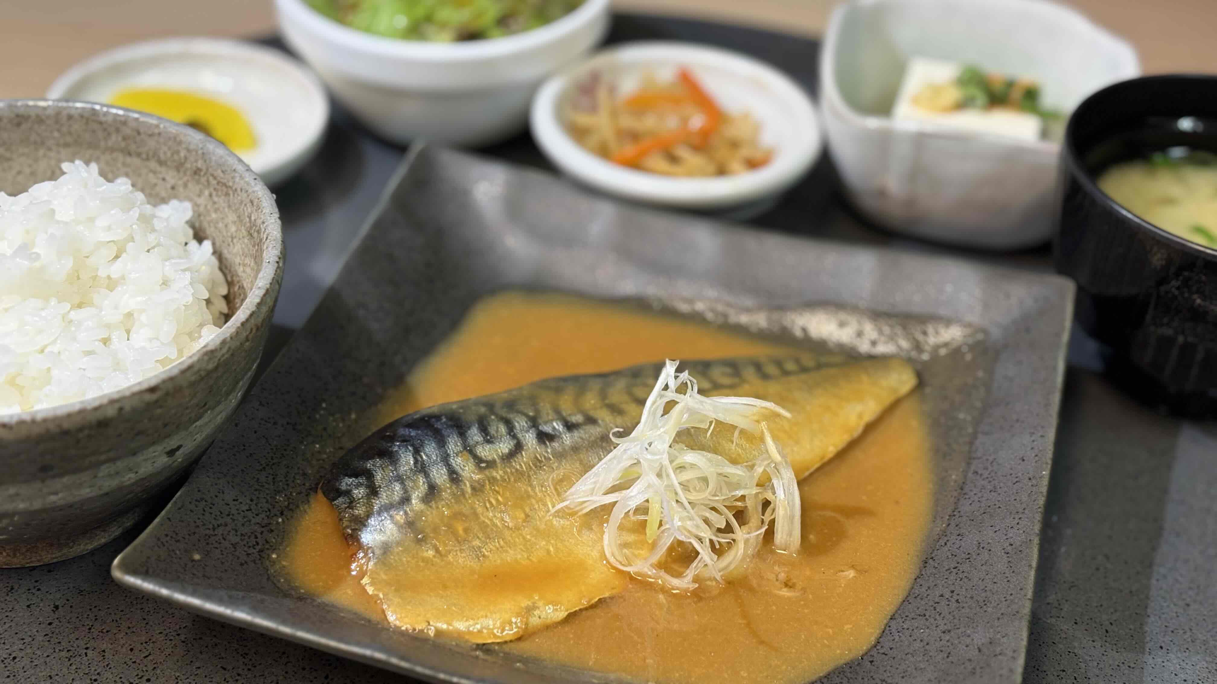 定番★さば味噌定食