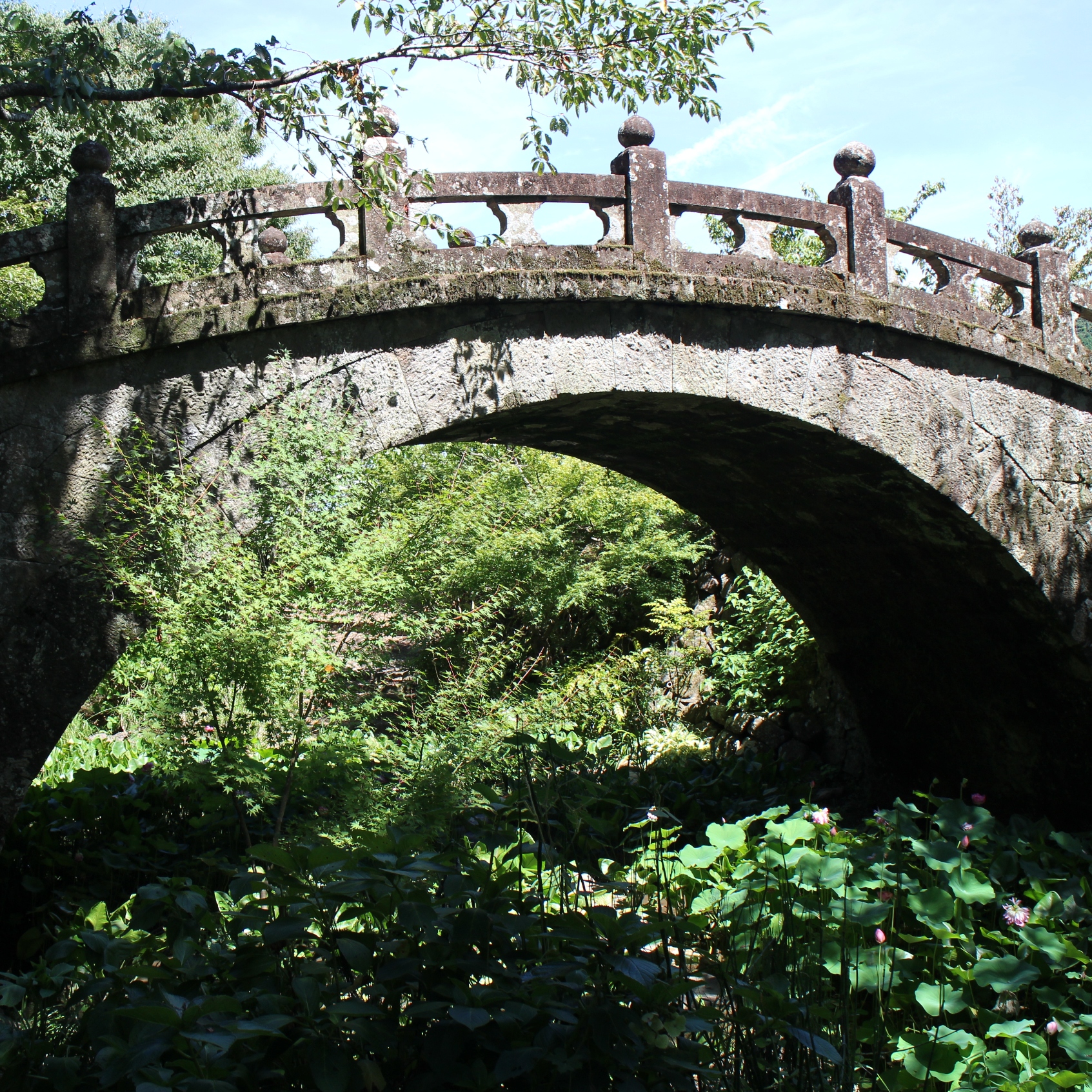 八天神社の眼鏡橋