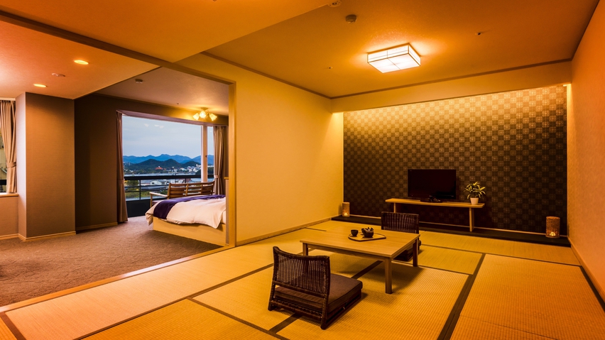 【禁煙】スーペリア和洋室ツイン 内風呂なし