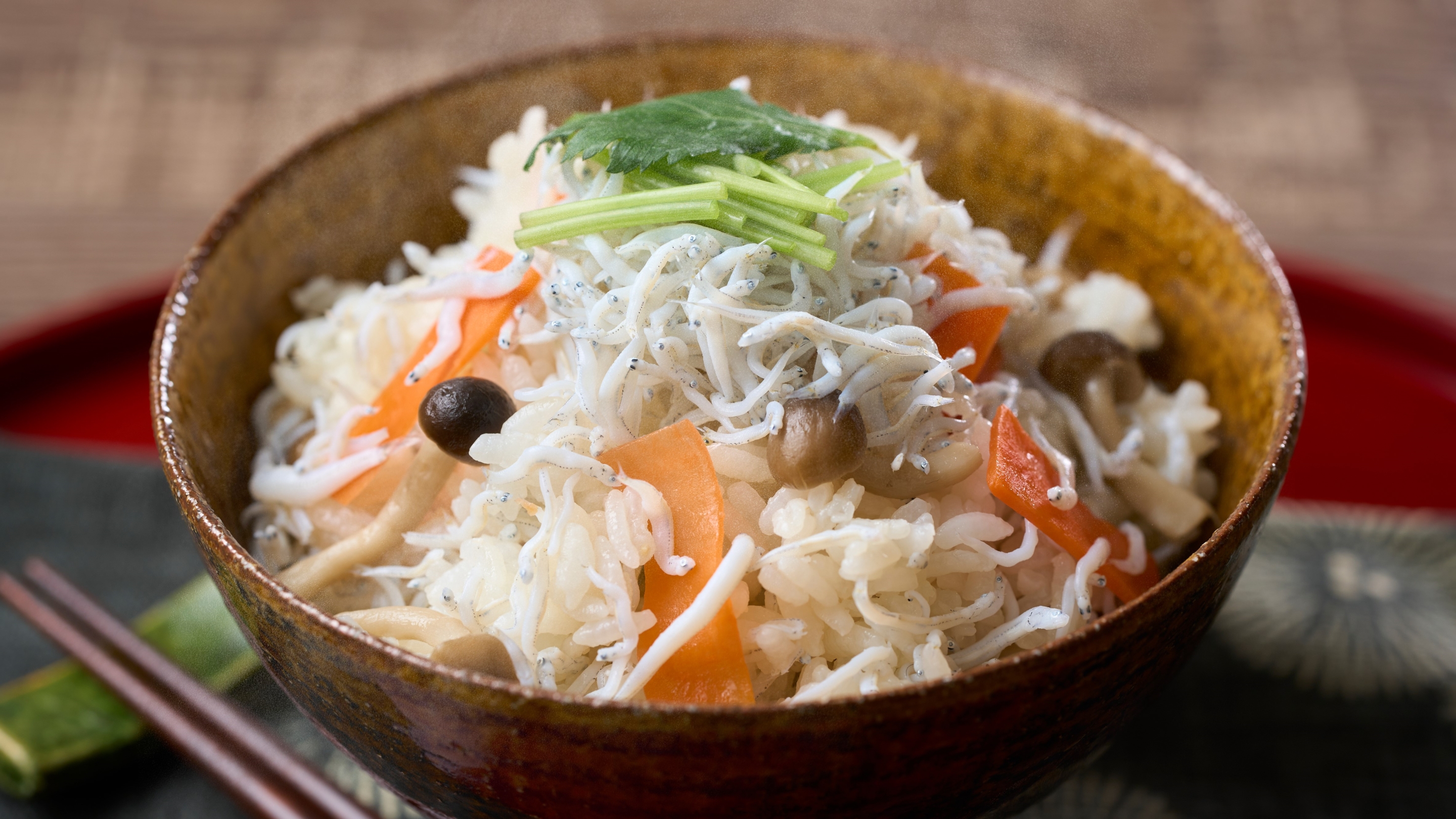 釜揚げシラスの炊き込みご飯（ご当地グルメ）　※イメージ